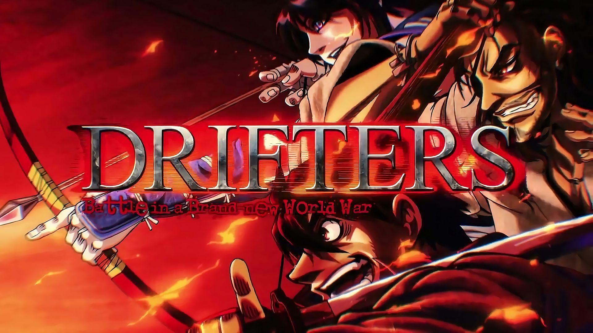 Drifters, anime, sword, battle  1366x768 Wallpaper 