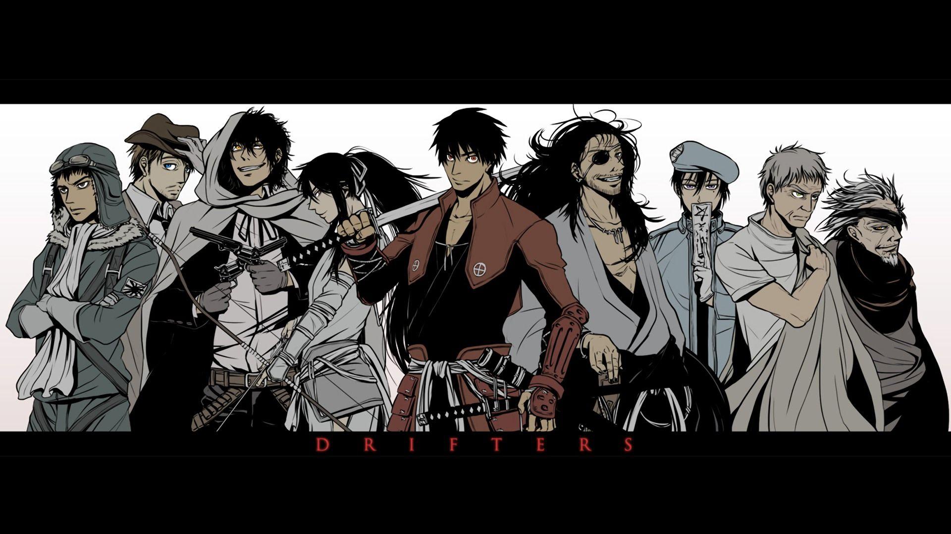 HD desktop wallpaper: Anime, Drifters download free picture #1259528