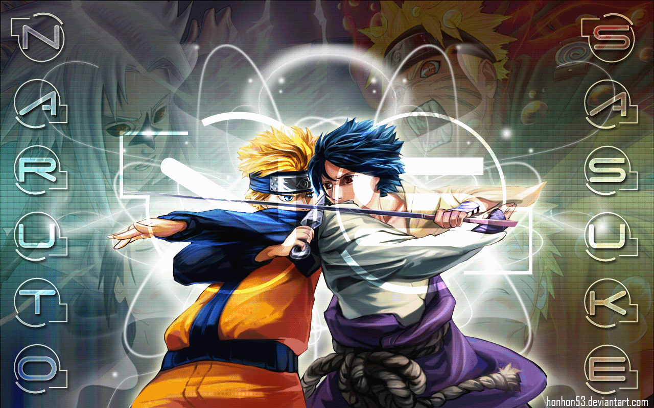 Naruto Vs Sasuke Background Sdeerwallpaper