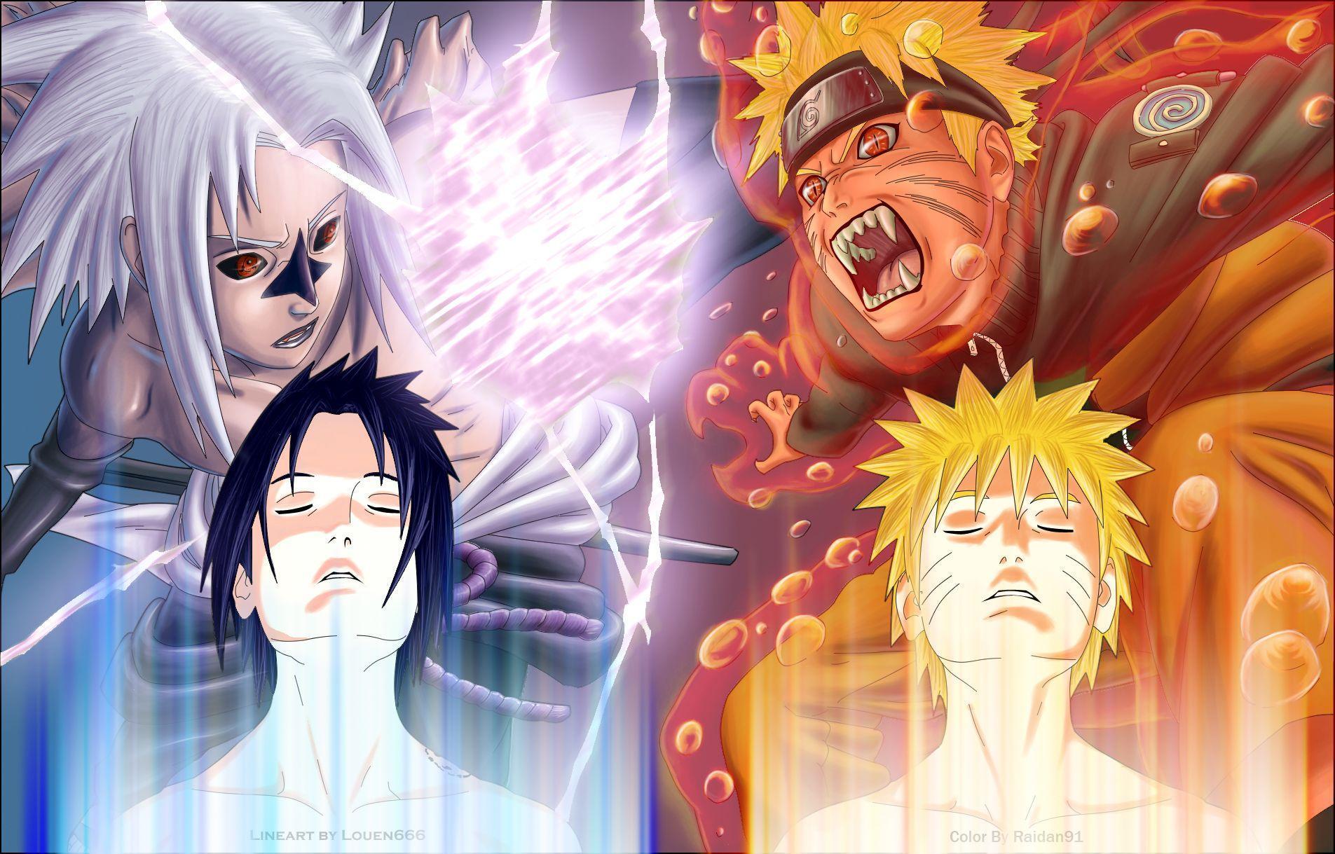 Naruto Vs Sasuke Wallpaper High Definition