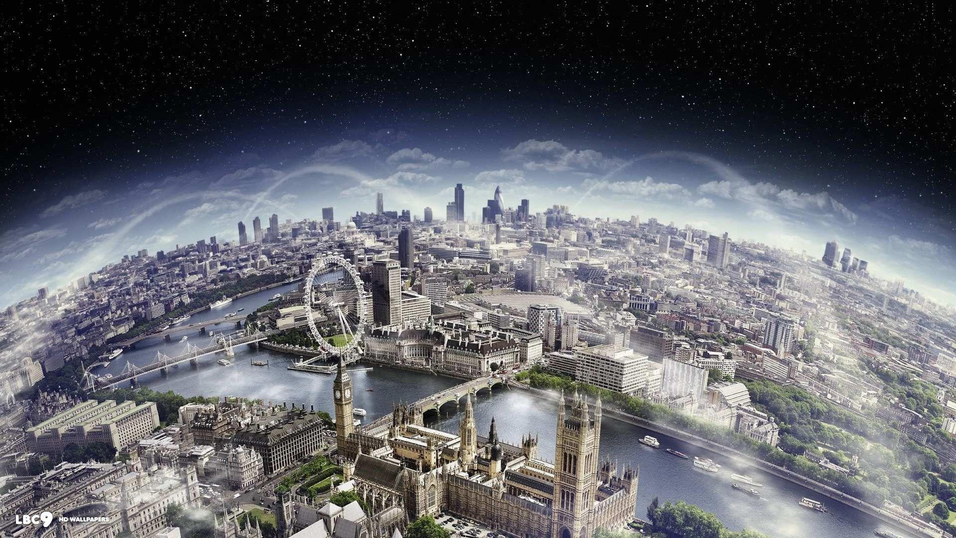 City Wallpaper 1 2. Photo Manipulation HD Background