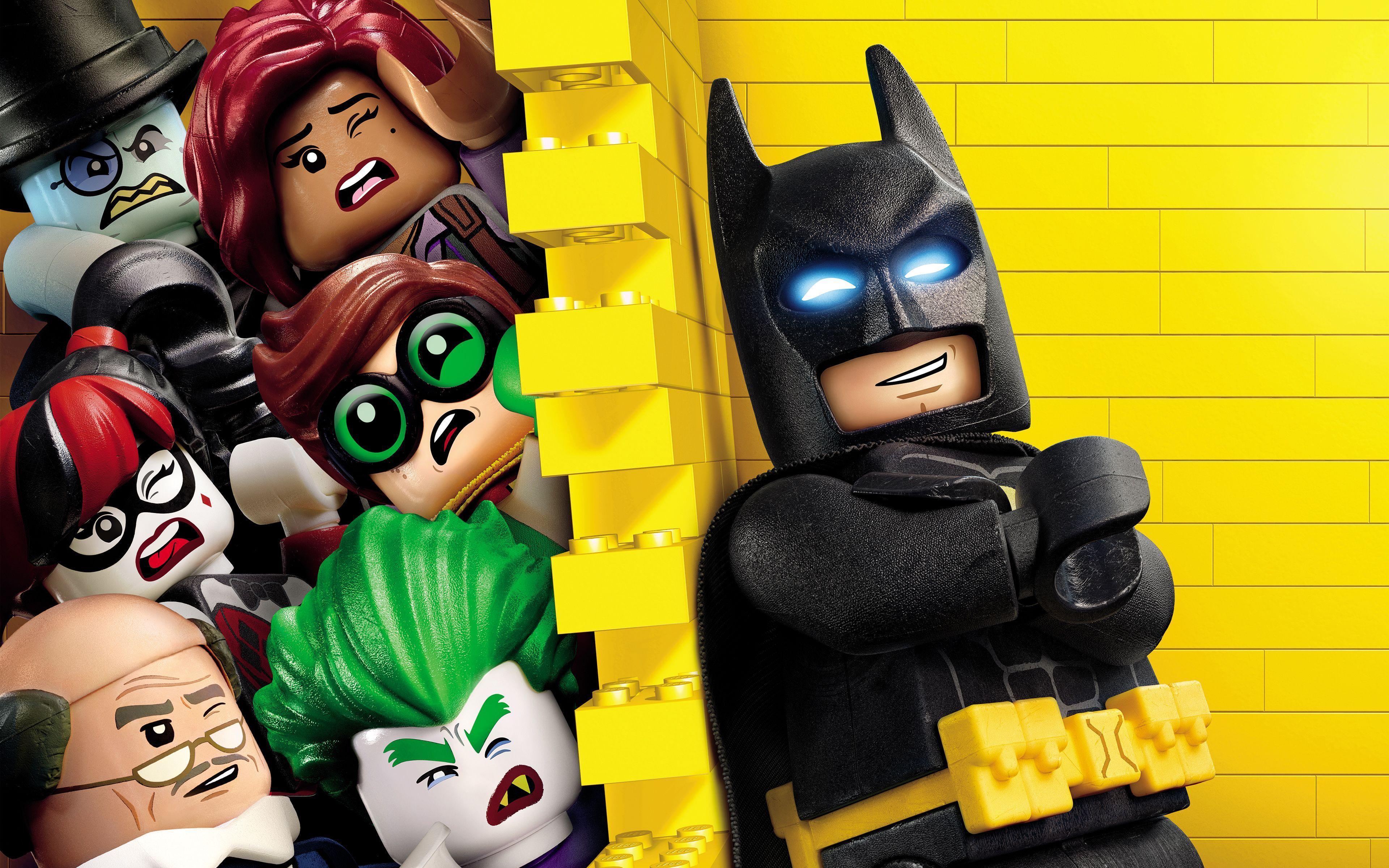 The LEGO Batman Movie 4K Wallpaper