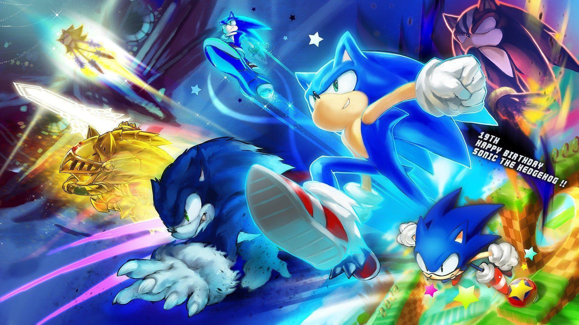 Sonic the Werehog HD Wallpaper and Background Image