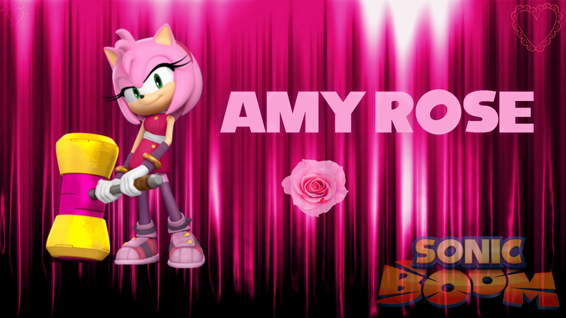 Sonic Boom: Amy Rose Wallpaper