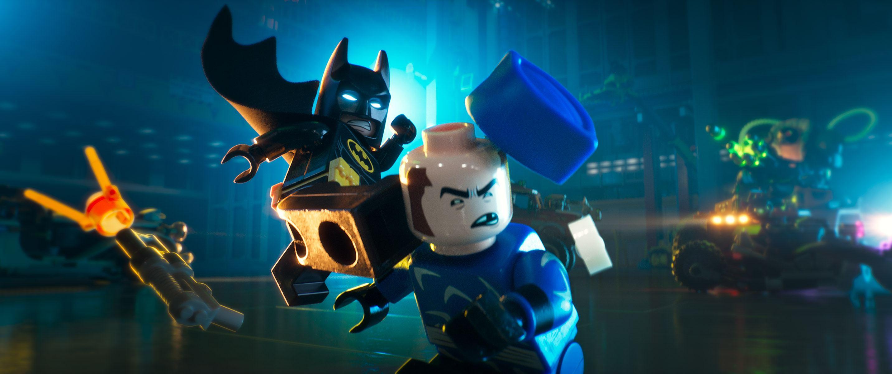 Lego Batman Fight Wallpaper