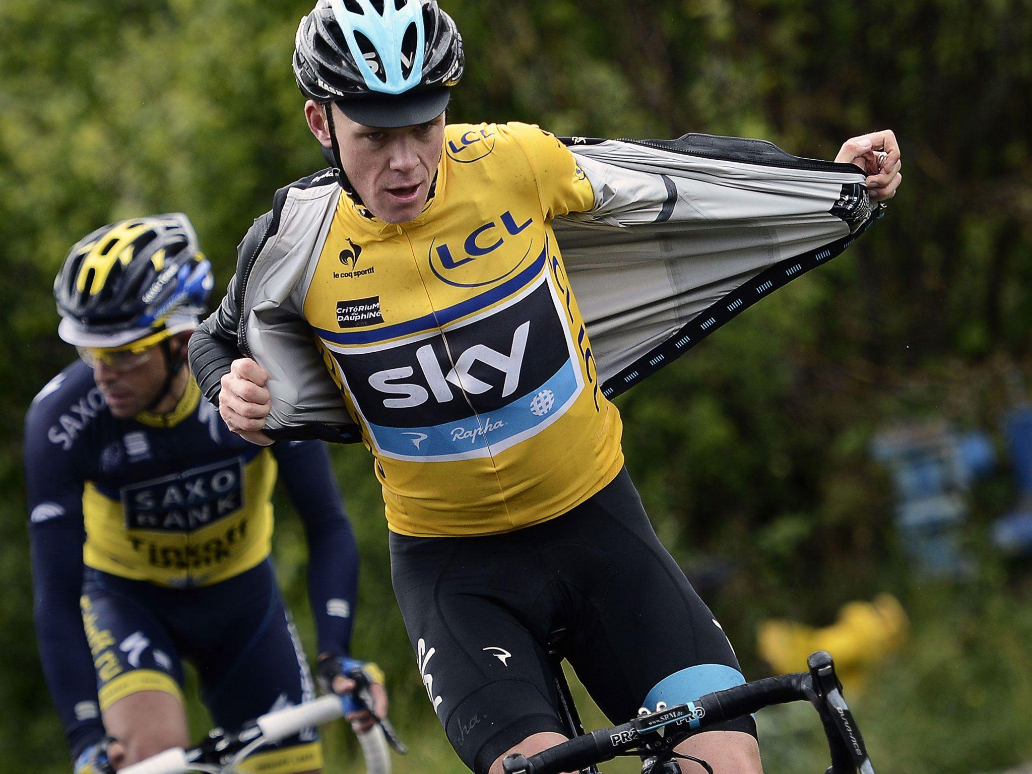 Critérium du Dauphiné: Chris Froome's late show of strength adds
