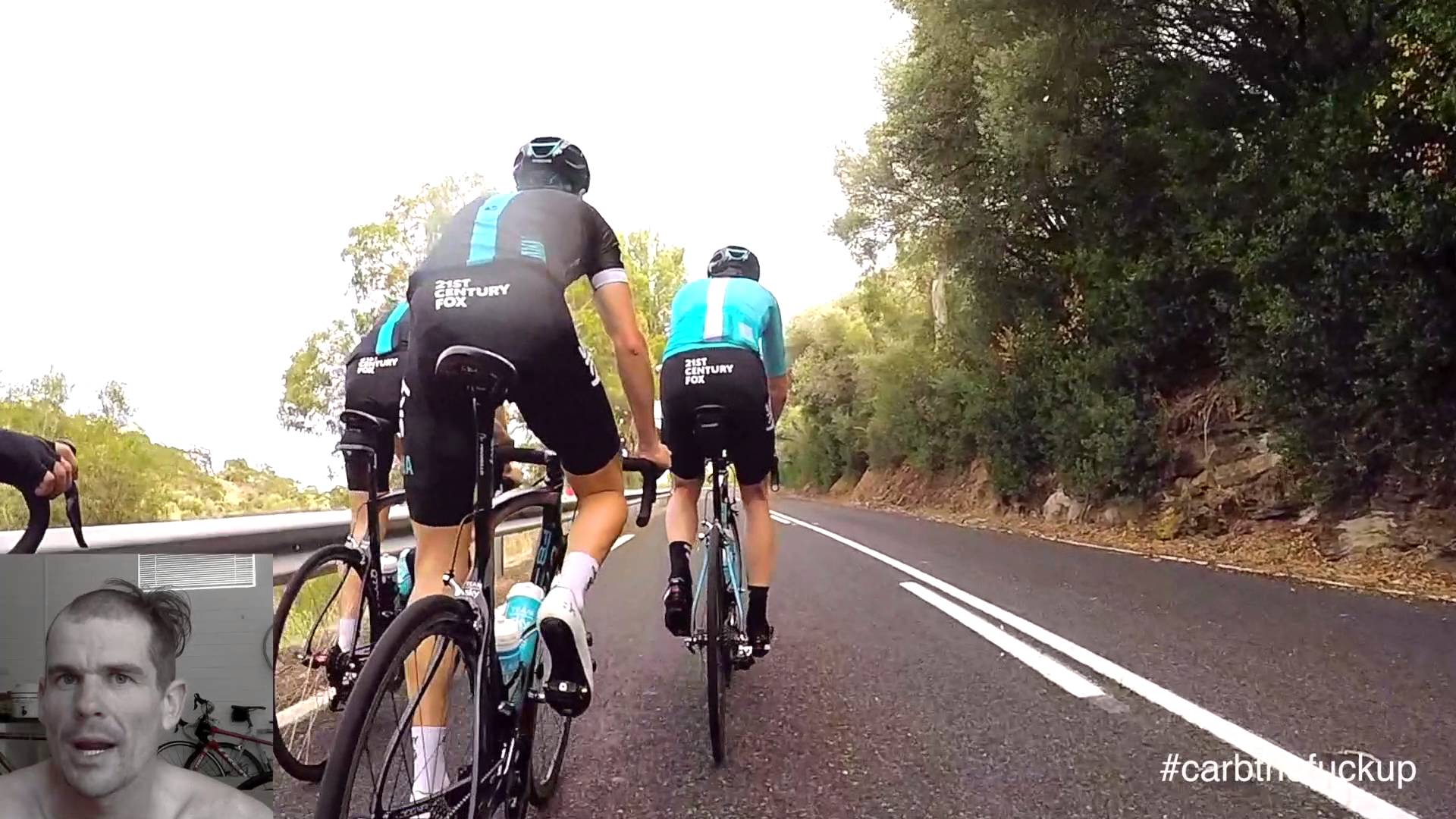 Chris Froome Training In Adelaide