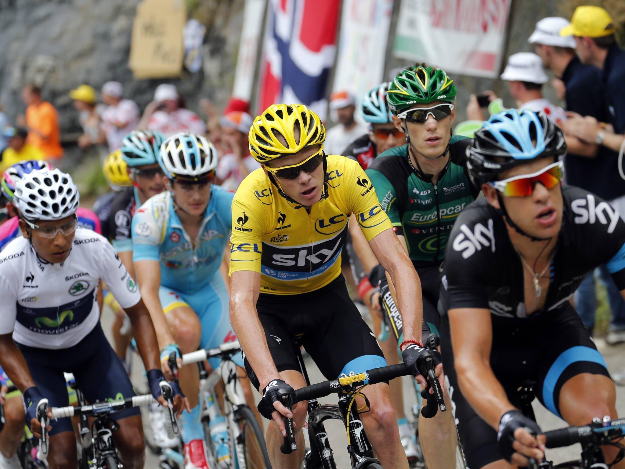 Tour de France 2013: Chris Froome survives late energy crisis to