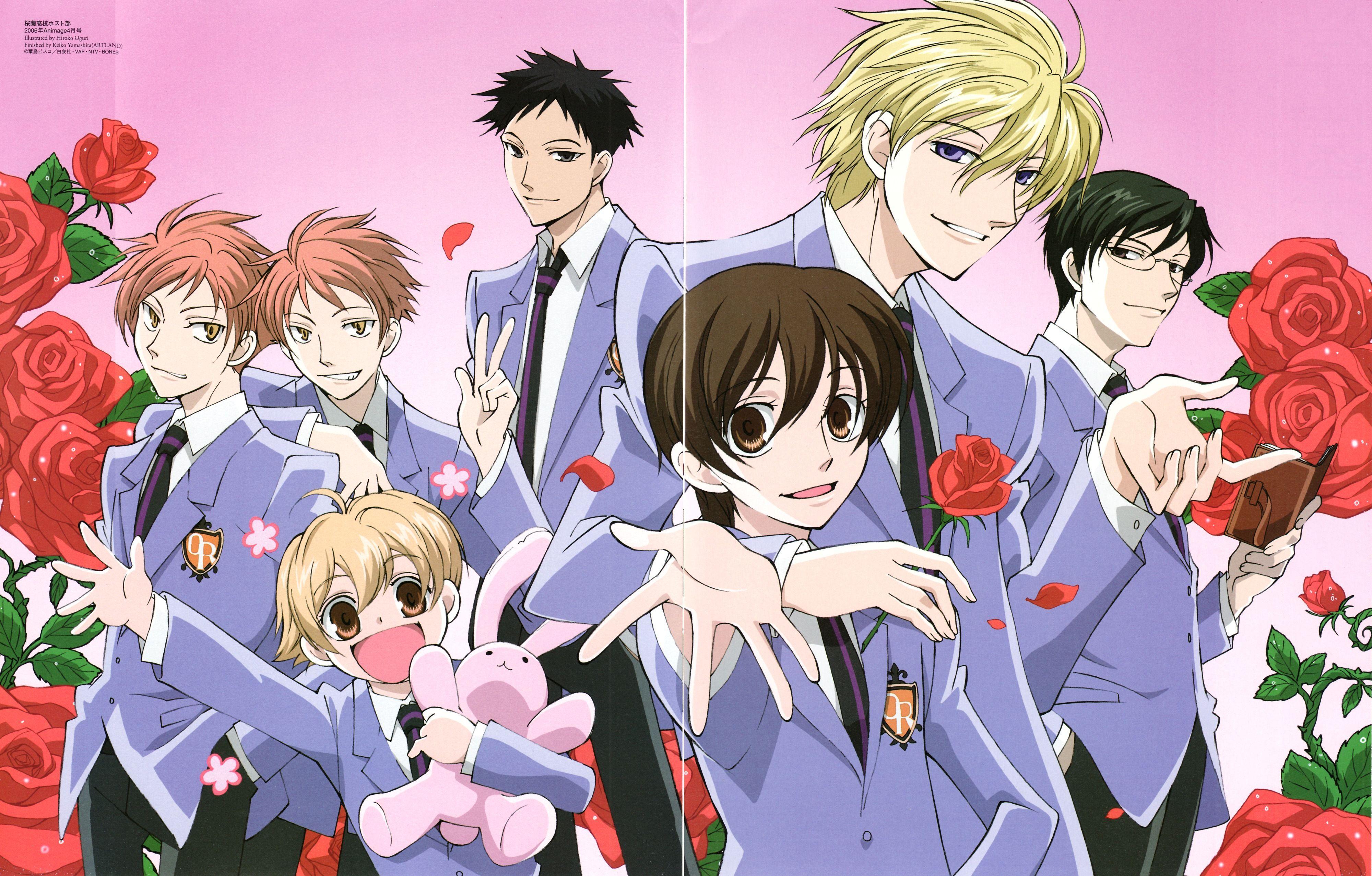 Å 49 Lister Over Aesthetic Ouran Highschool Host Club Wallpapers Im Thirsty For A Season Two