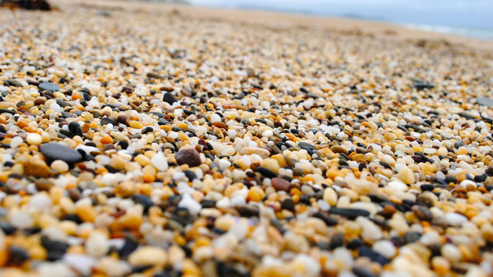 Gravel On Beach Desktop Background Widescreen and HD background