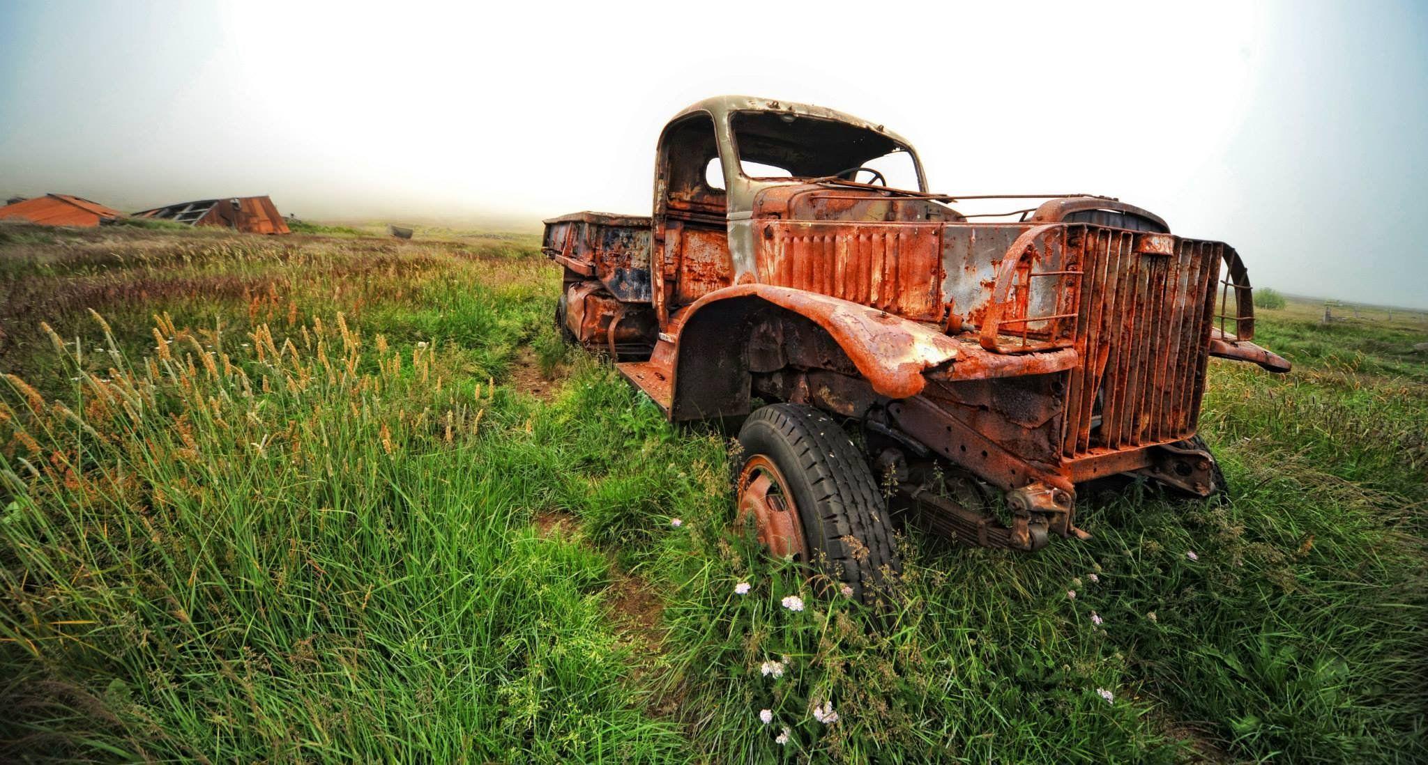 Old Truck Wallpaper High Definition Truck Old Car Rusty Muscle