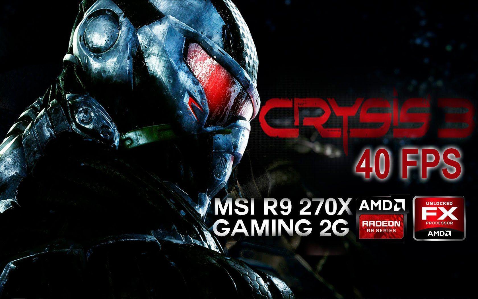 Crysis3 Gameplay Test AMD FX 6300 6 Core Black Edition /1080p /Let