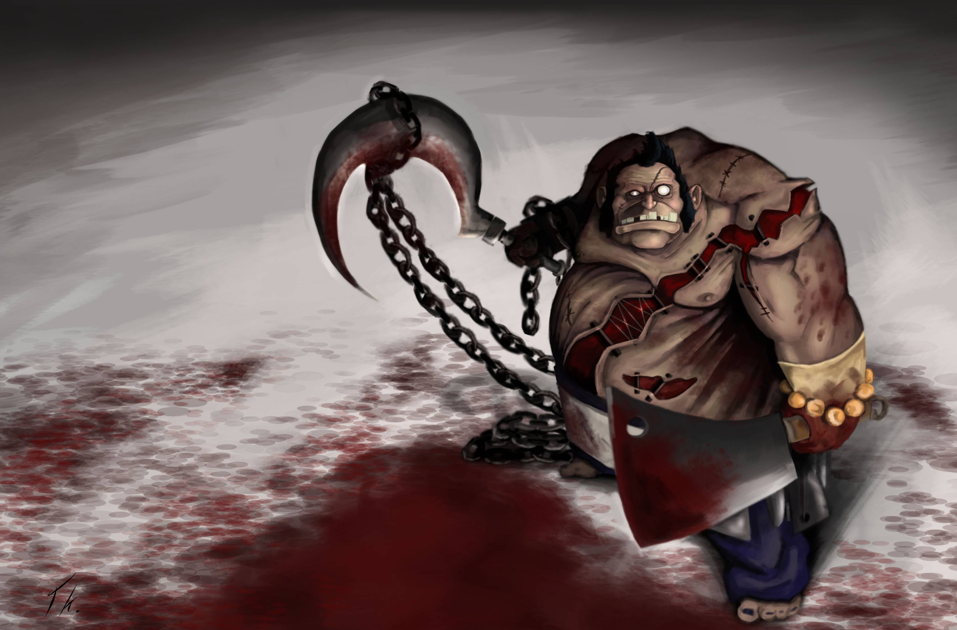 Wallpaper Pudge, Dota Art HD, Picture, Image