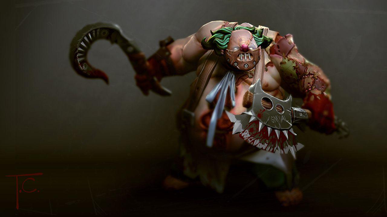 Picture DOTA 2 Pudge Monsters Fantasy Games