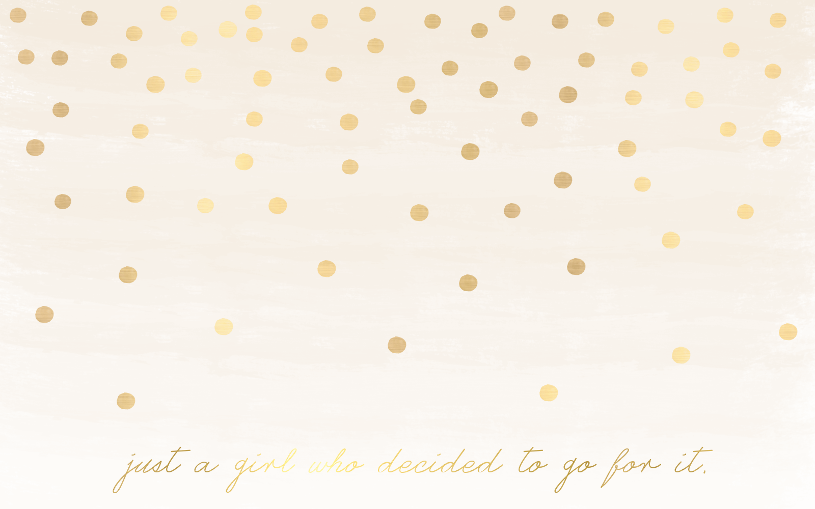 Kate Spade Gold Desktop Wallpaper. Priceless & inspirational words