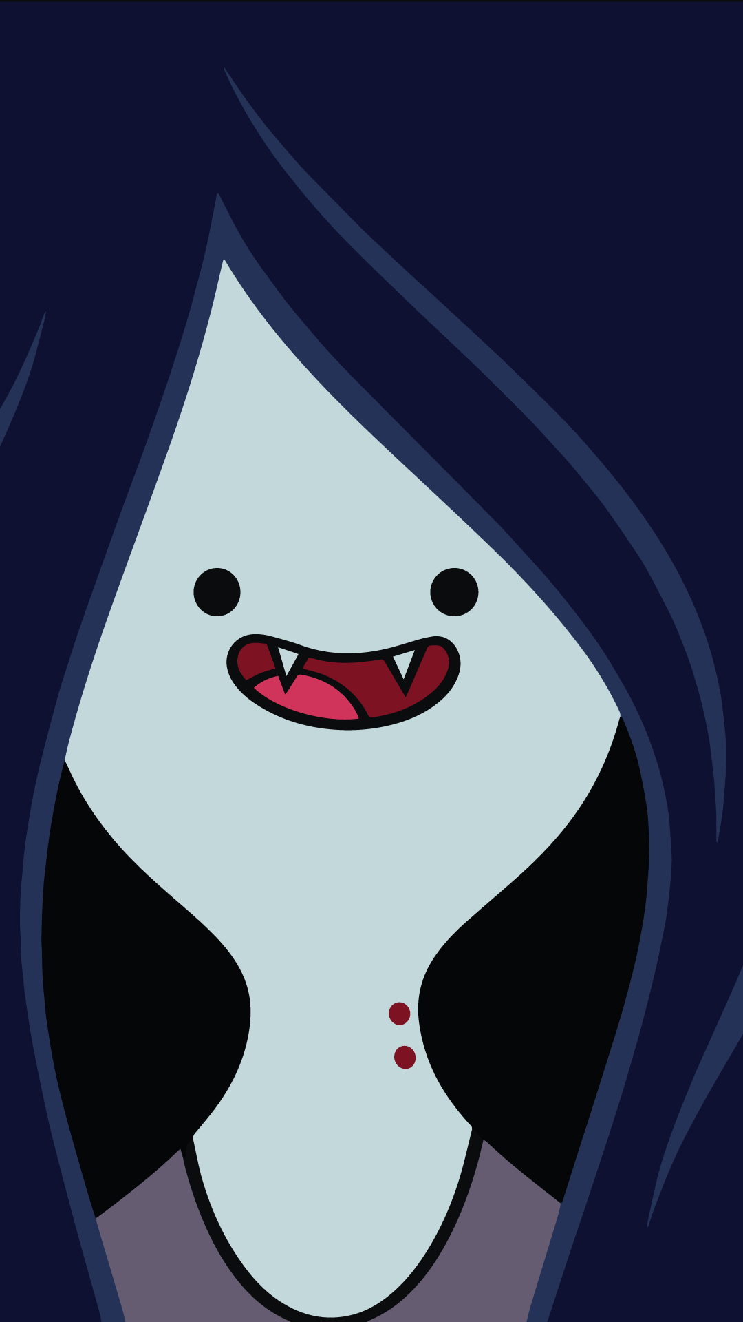 Mobile Phone Wallpaper Marceline Vampire Queen Smiling Face