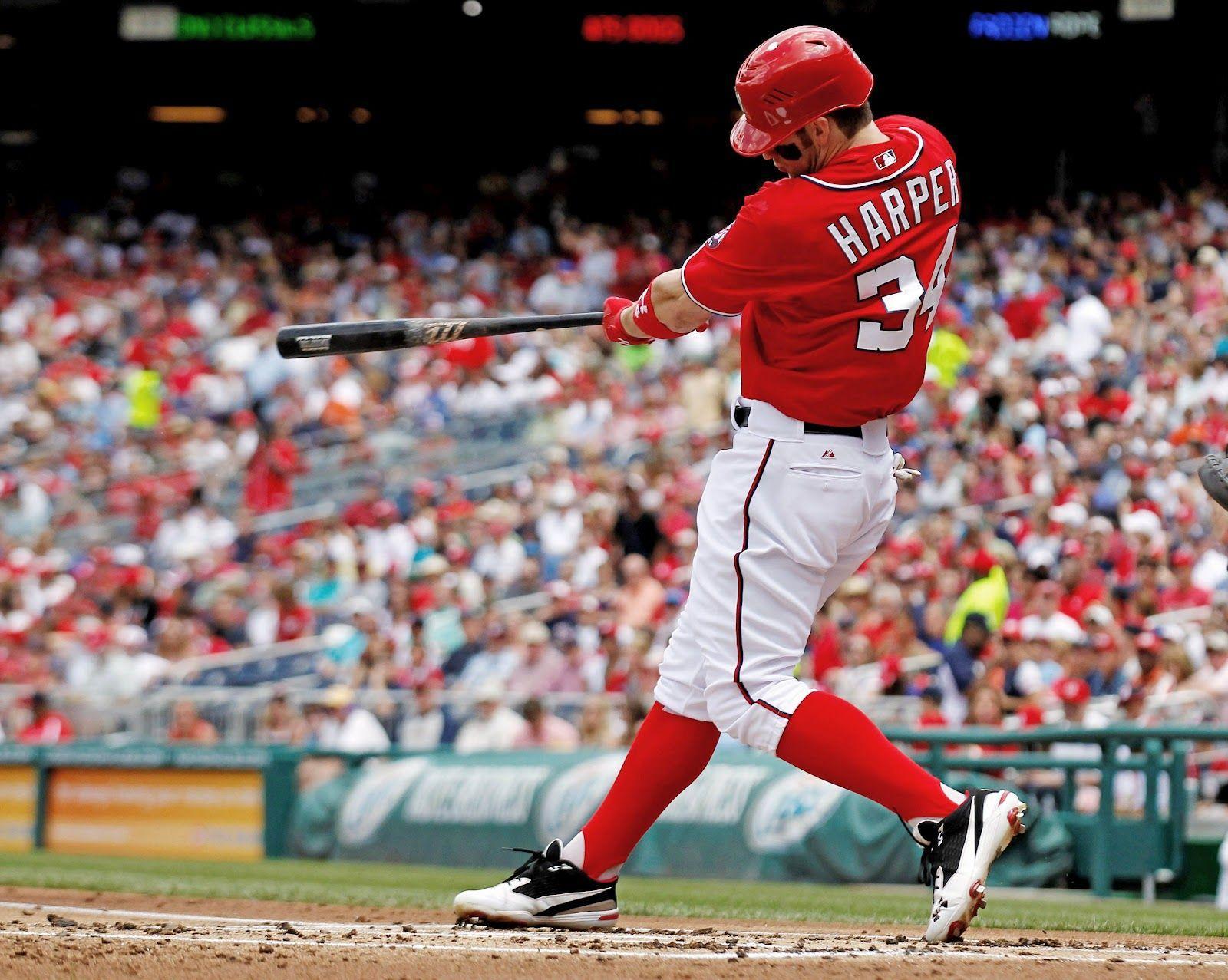 Bryce Harper is the right fielder for the Washington Nationals. He