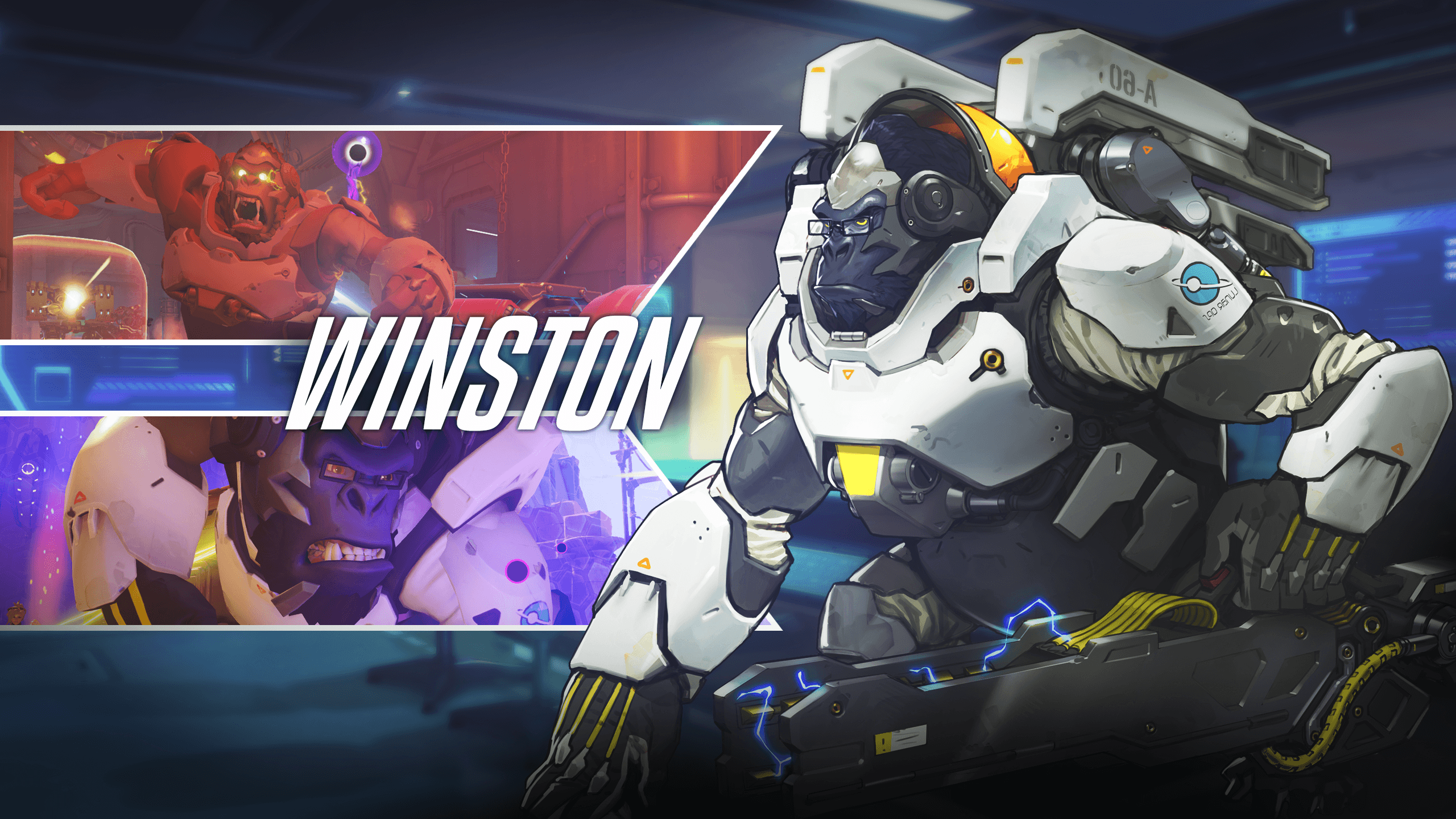 Winston (Overwatch) HD Wallpaper