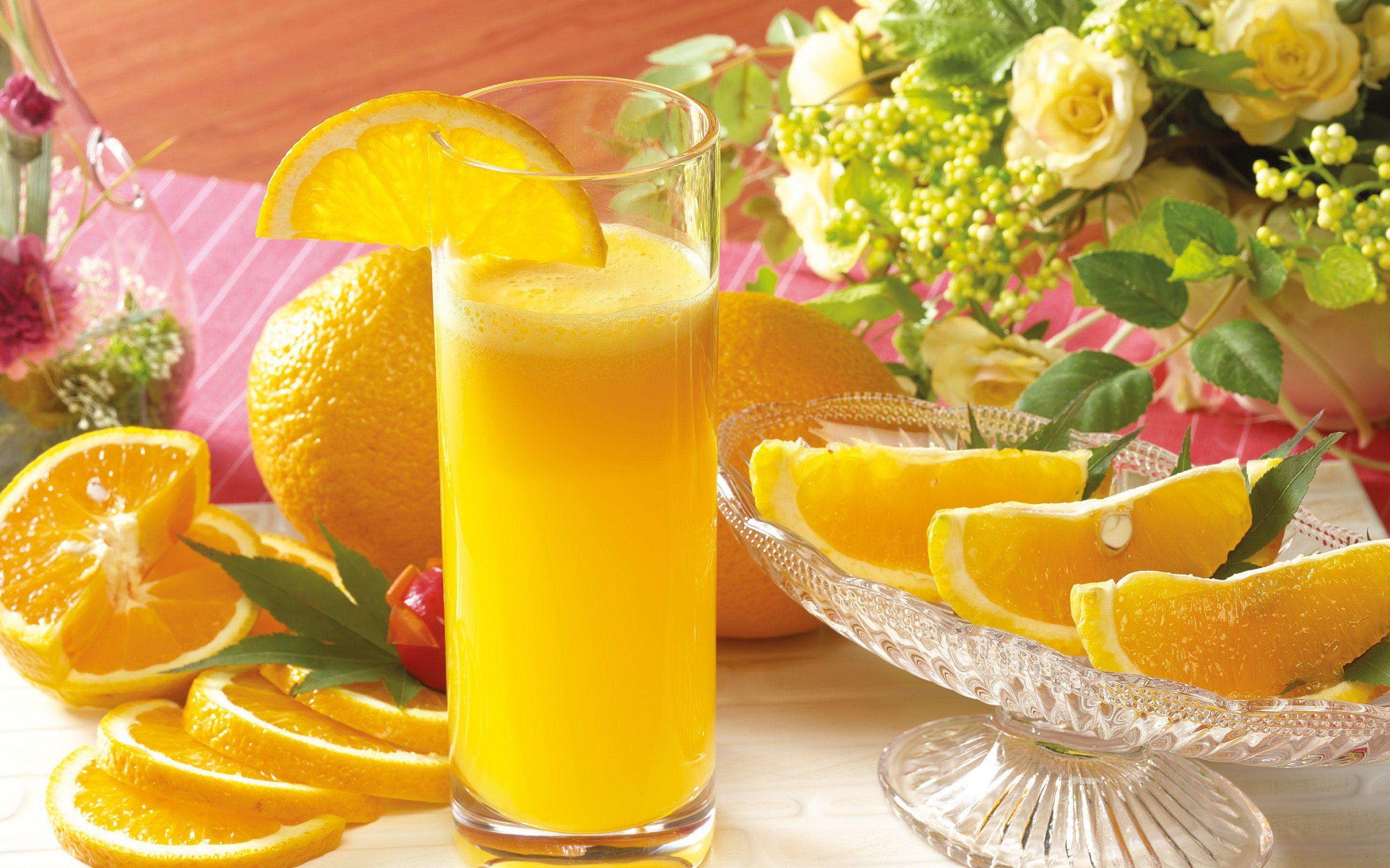 Orange Juice Wallpaper