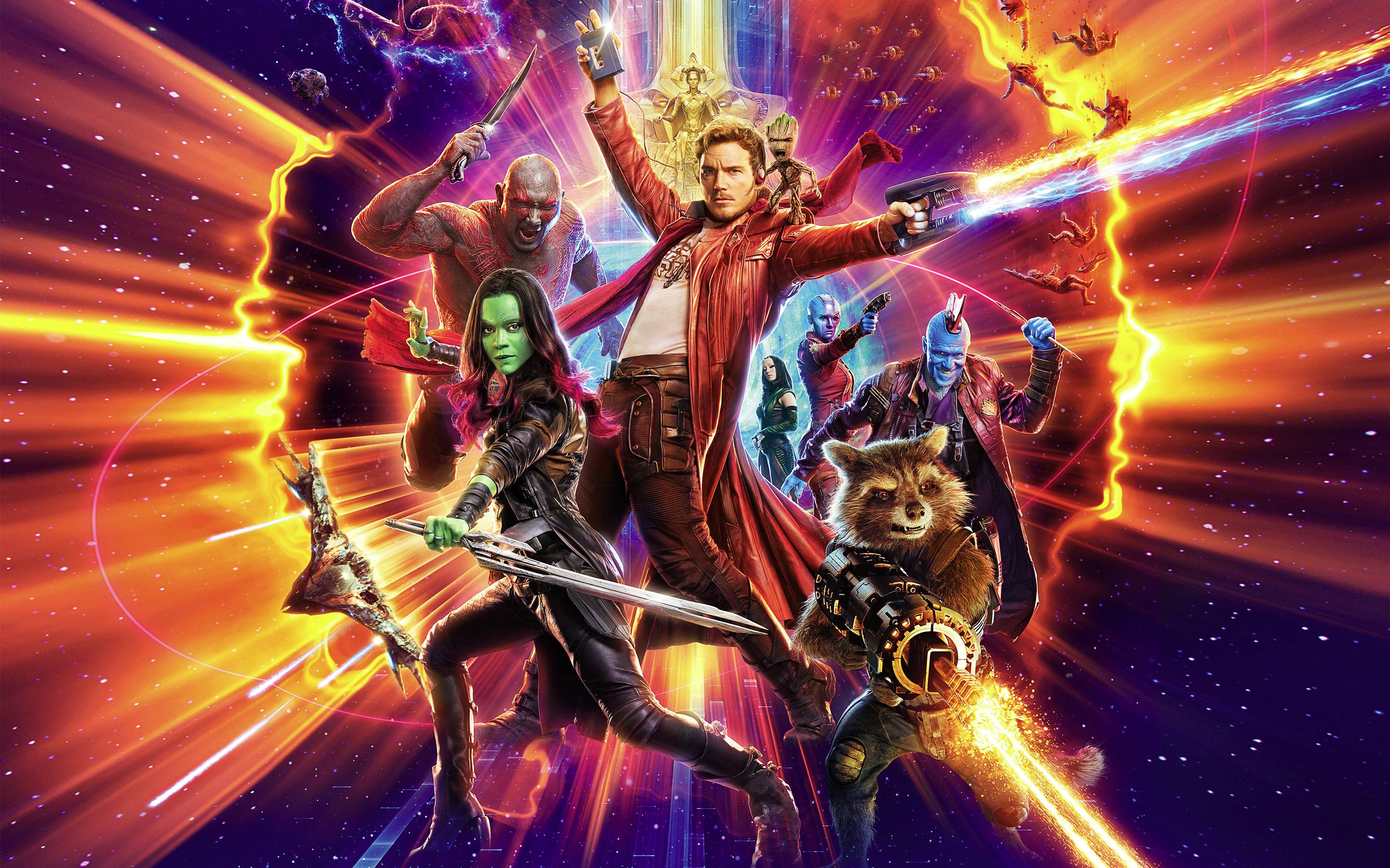Official 'Guardians of the Galaxy Vol. 2' textless poster