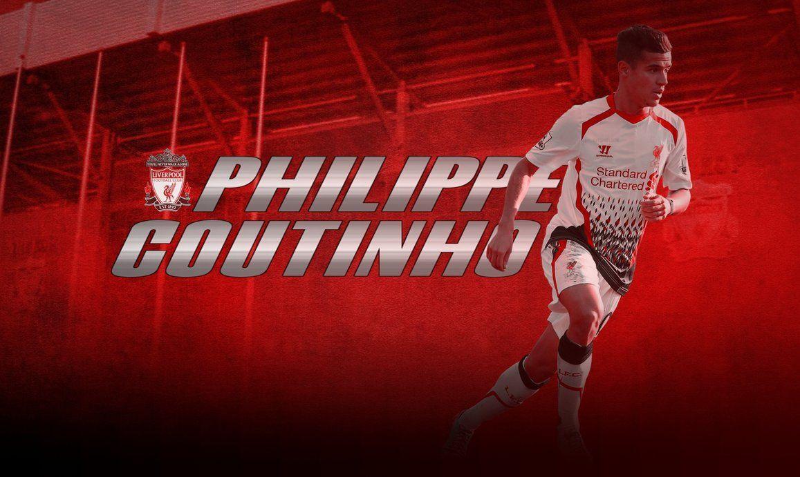 Cool Philippe Coutinho Liverpool FC Wallpaper Wallpaper