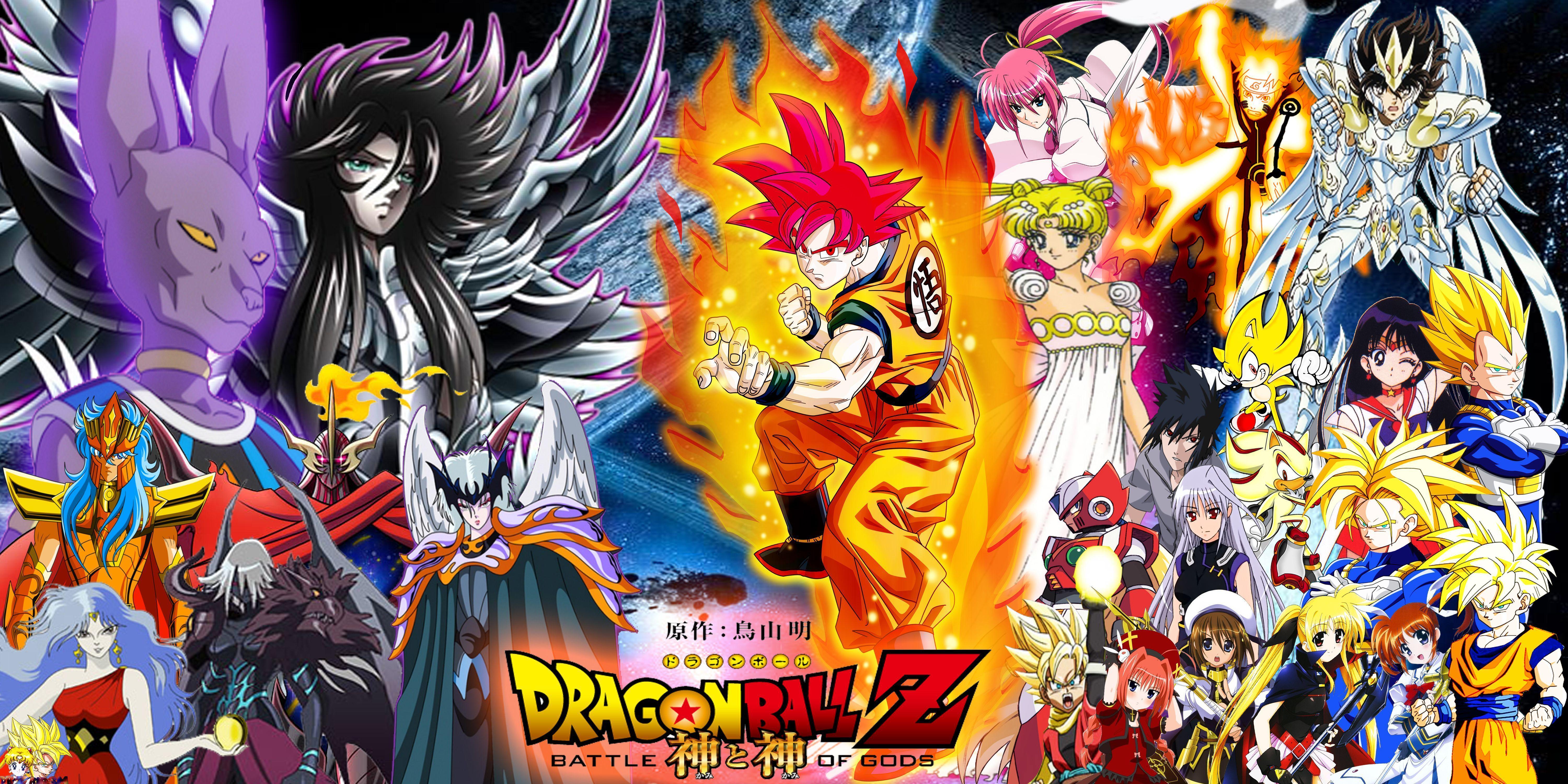 Dragon Ball Z Crossover HD Wallpaper. Projetos a experimentar