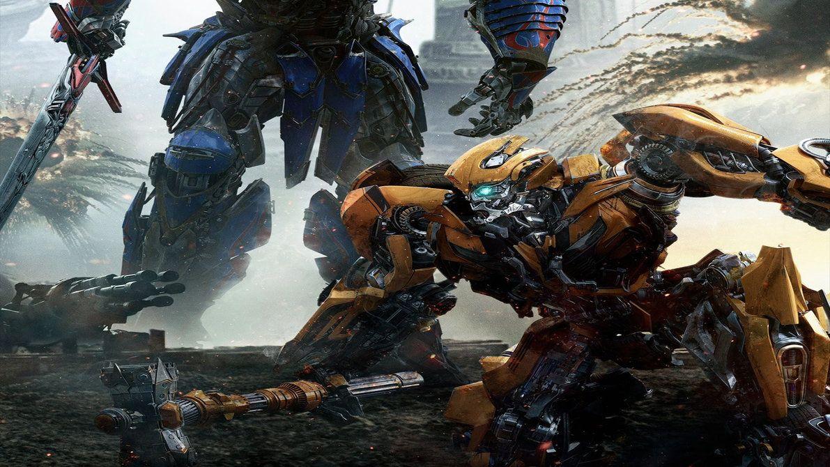 The Last Knight Optimus vs Bumblebee wallpapers by The