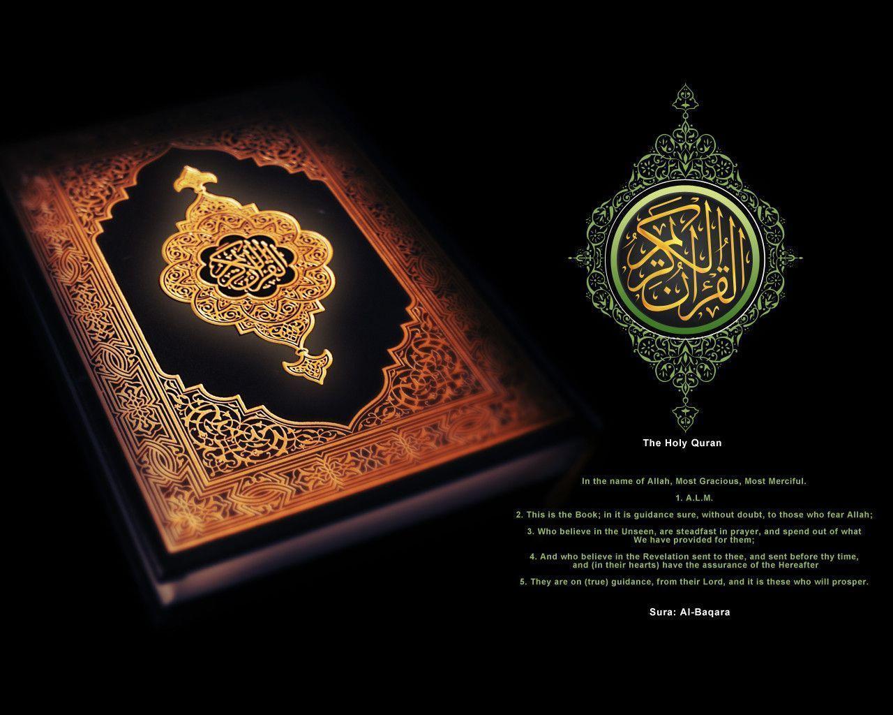 Full High Resolution Photo: Quran, 1280x800 px