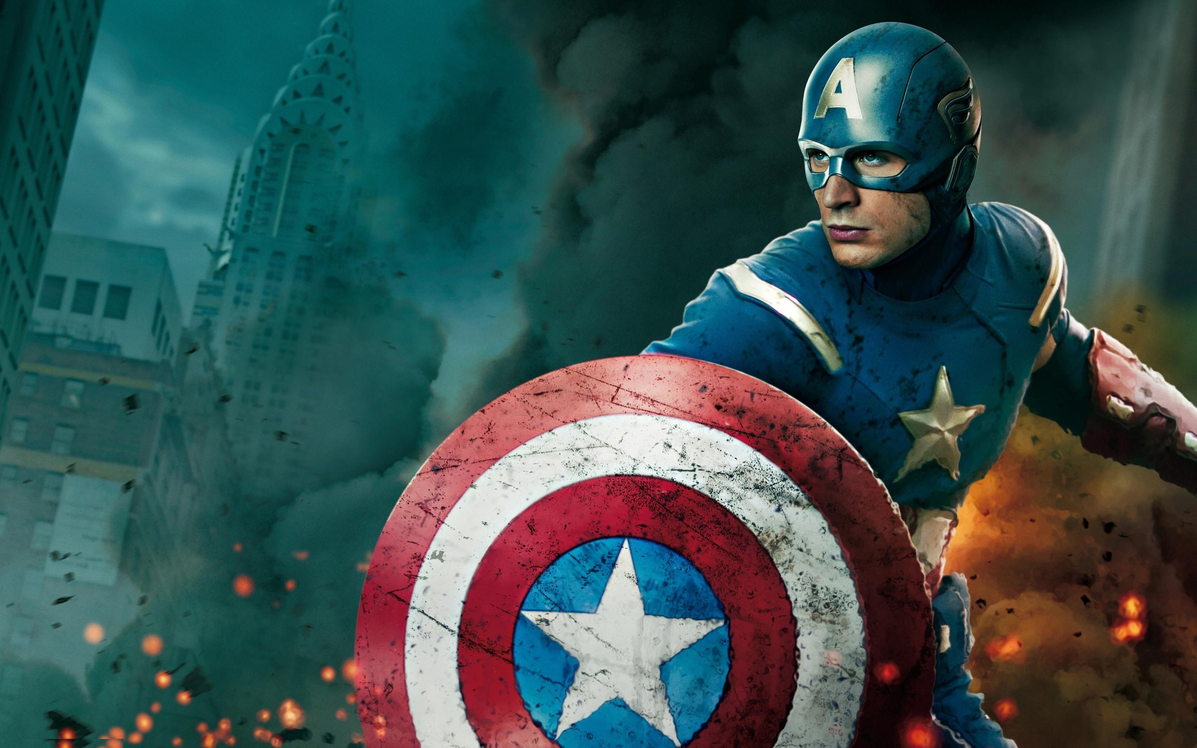 Captain America Shield Wallpaper HD / Desktop and Mobile Background