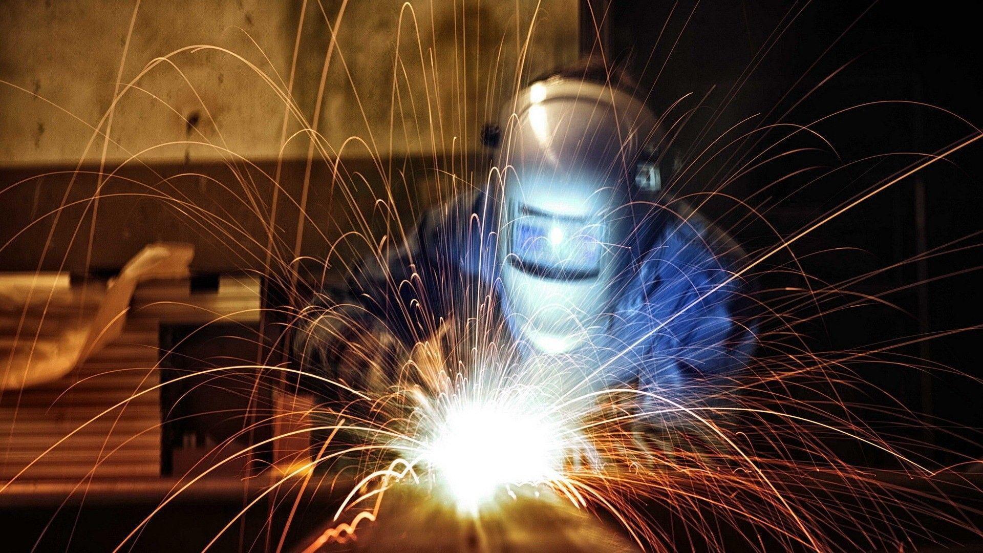 men, #workers, #welding, #sparks, #long exposure, #industrial