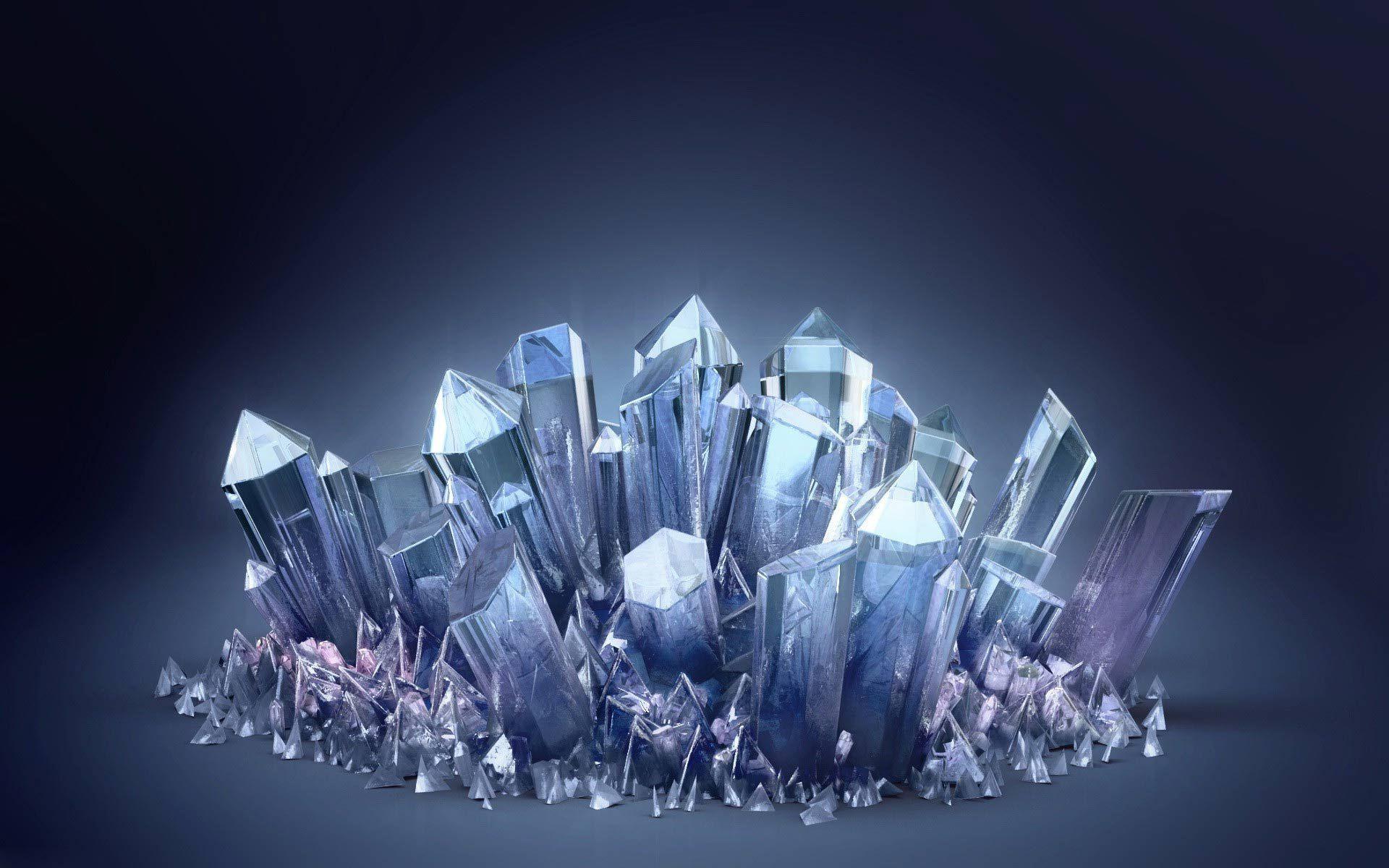 quartz crystal wallpaper