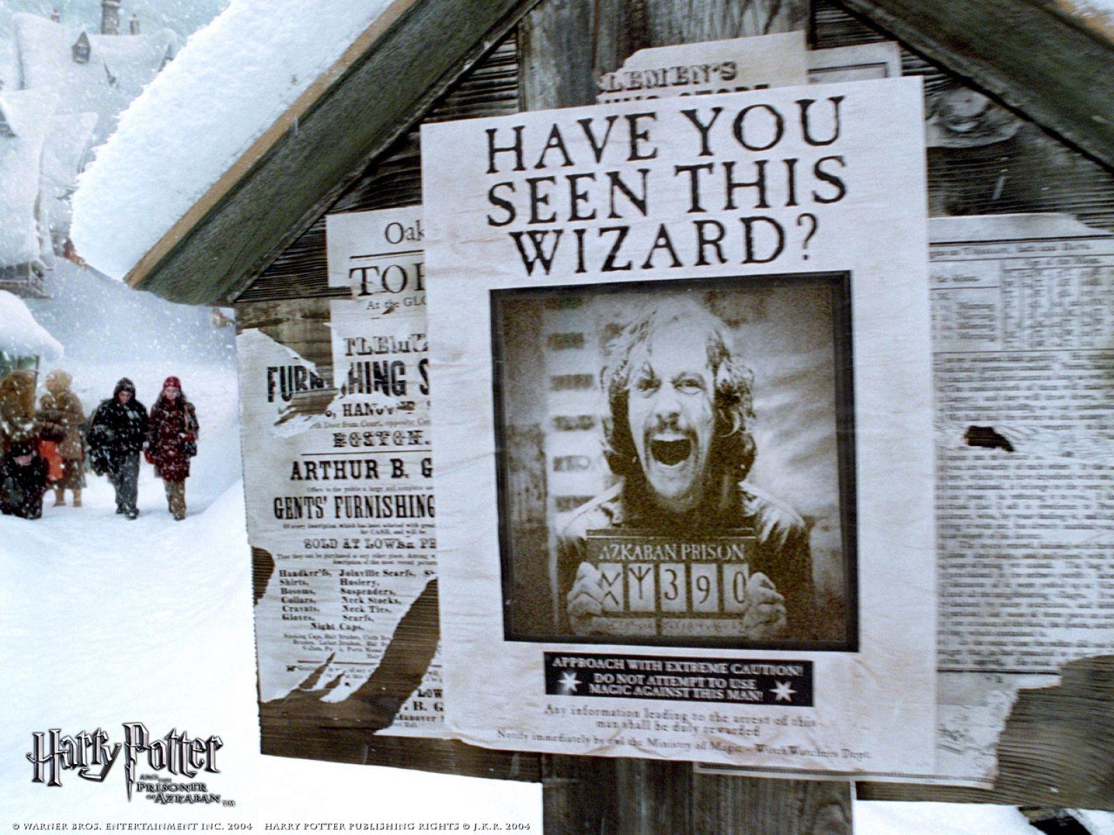 Wanted: Sirius Black Wallpaper