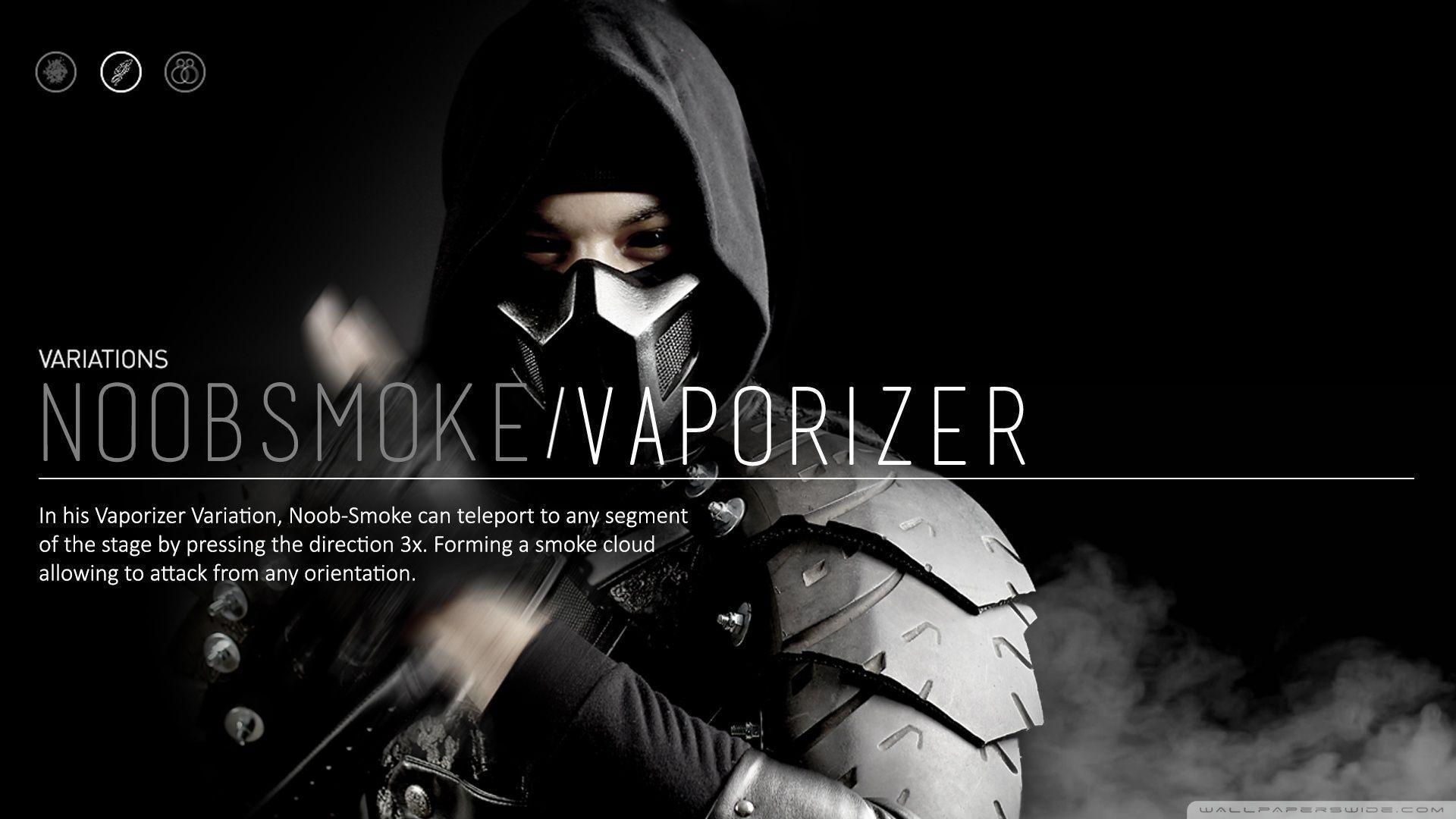 Mortal Kombat X Wallpaper Noob Smoke ❤ 4K HD Desktop Wallpaper