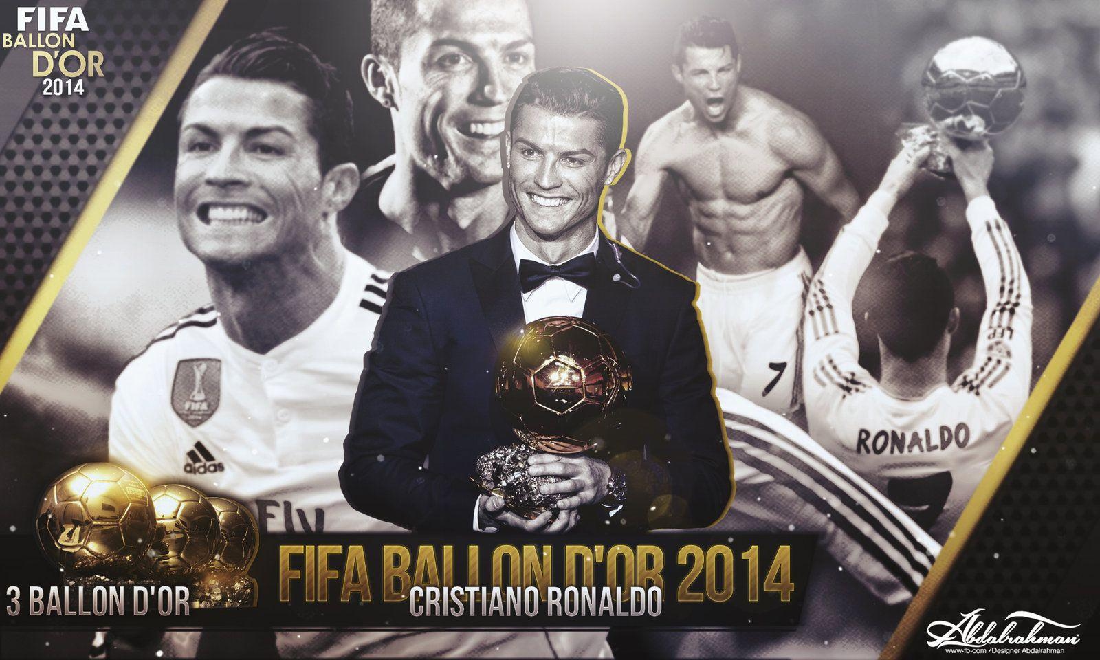Cristiano Ronaldo FIFA_Ballon D'Or 2014 By Designer Abdalrahman
