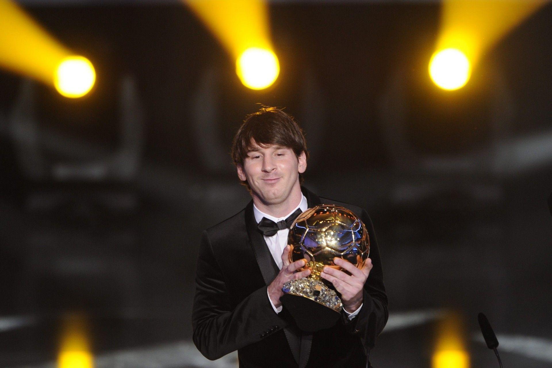 Lionel Messi Ballon d'Or 2012 Nominator HD Wallpaper of Football