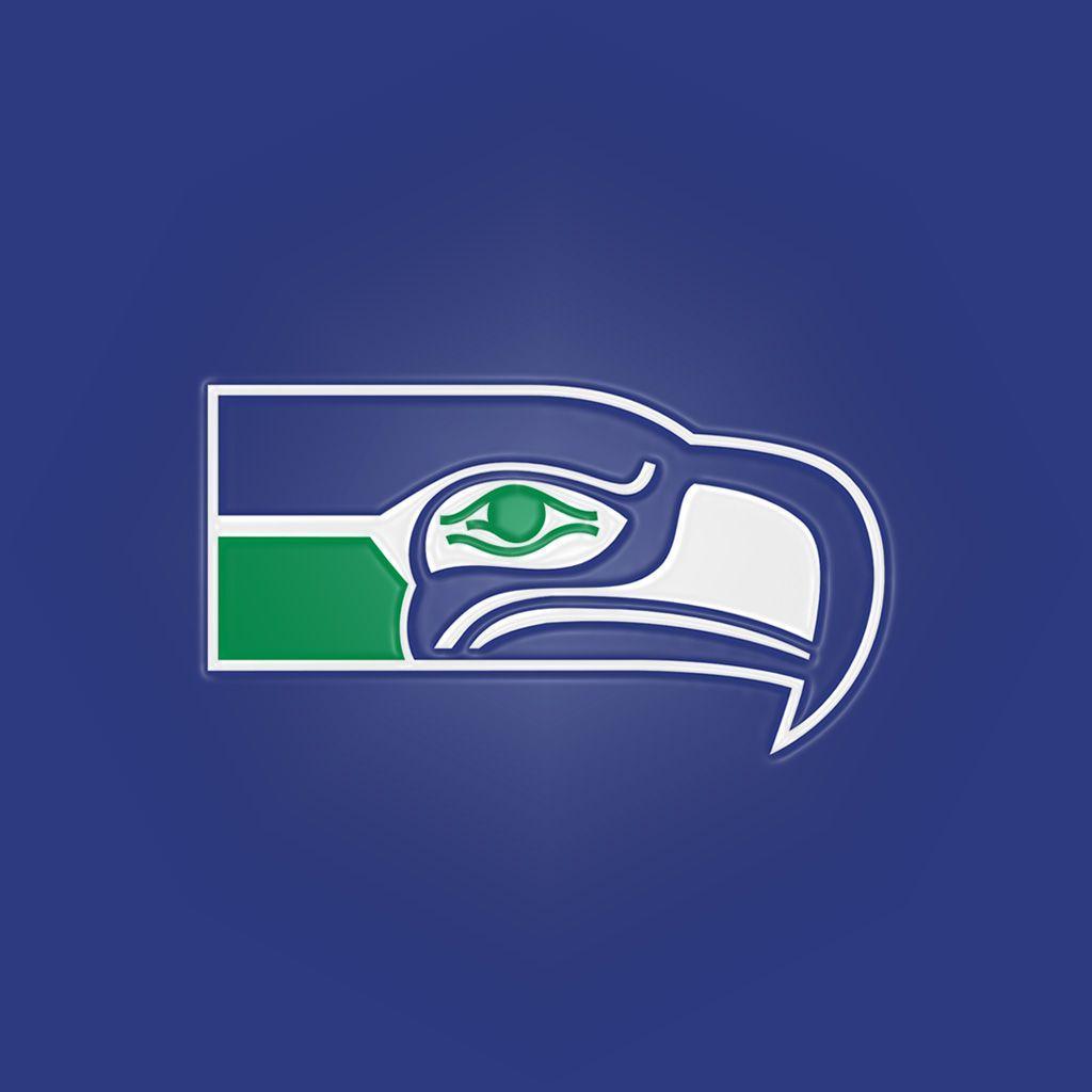 Seattle Seahawks Team Logo iPad Wallpaper
