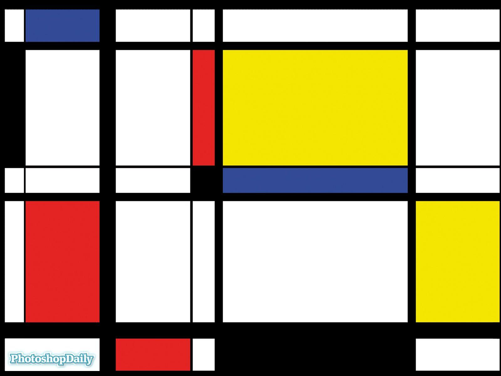 Mondrian. Art. HD wallpaper, Mondrian and Paintings