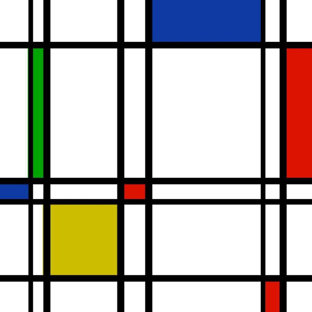 Mondrian Ipad (1024×1024). IPad Wallpaper