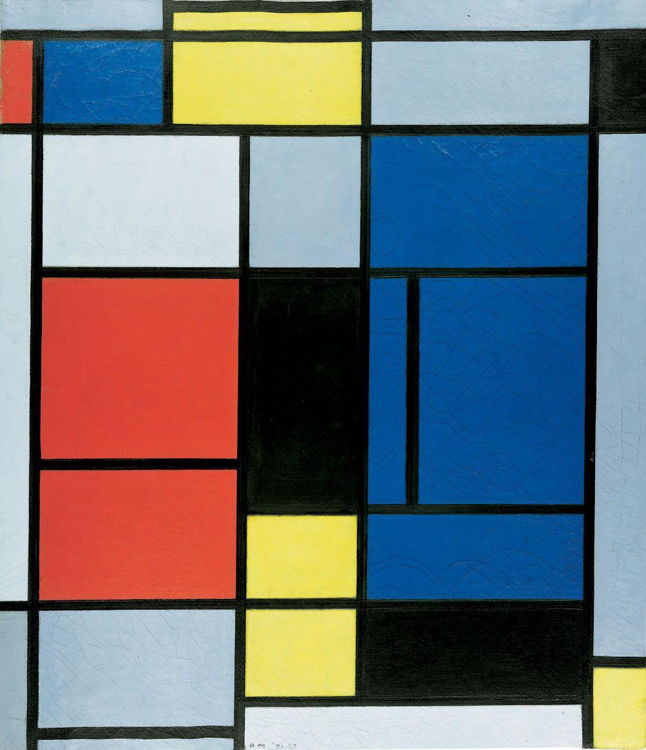 Tableau No. I, 1921 1925. Piet Mondrian. TABLEAU NO. I, 1921 1925