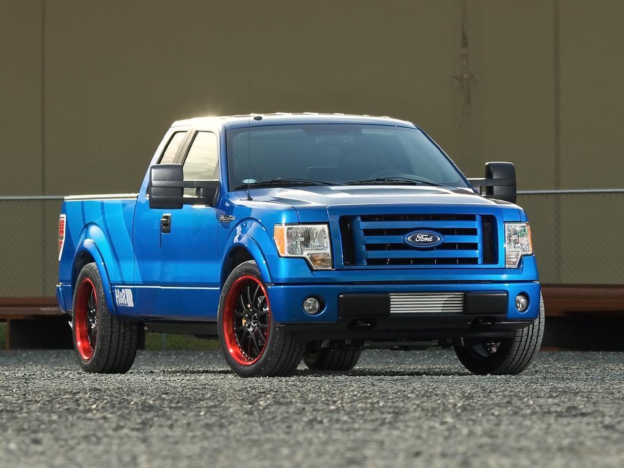 H&R Springs Hot Rod Ford F 150 Wallpaper. Widescreen