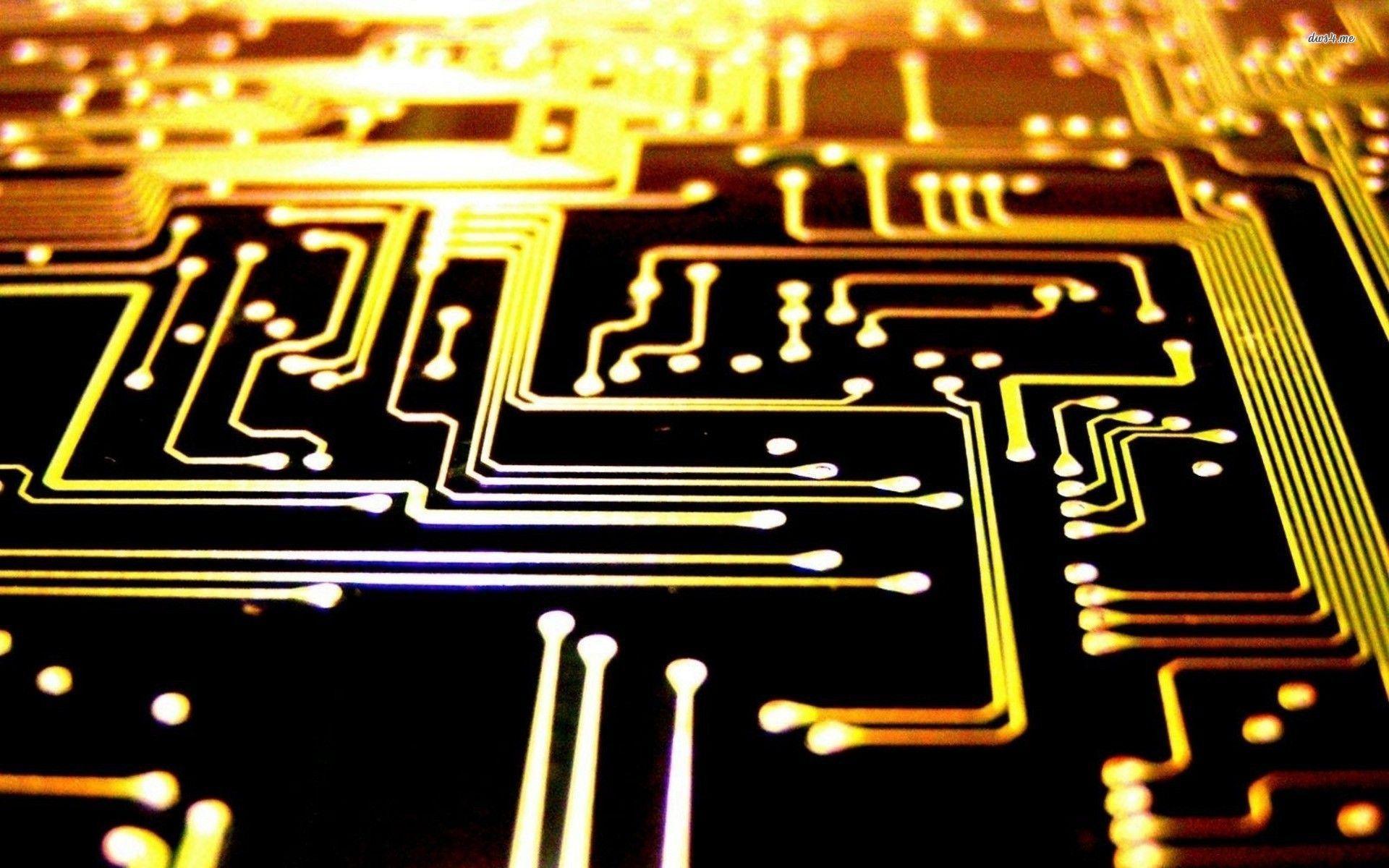 Electronics Circuits Wallpaper image