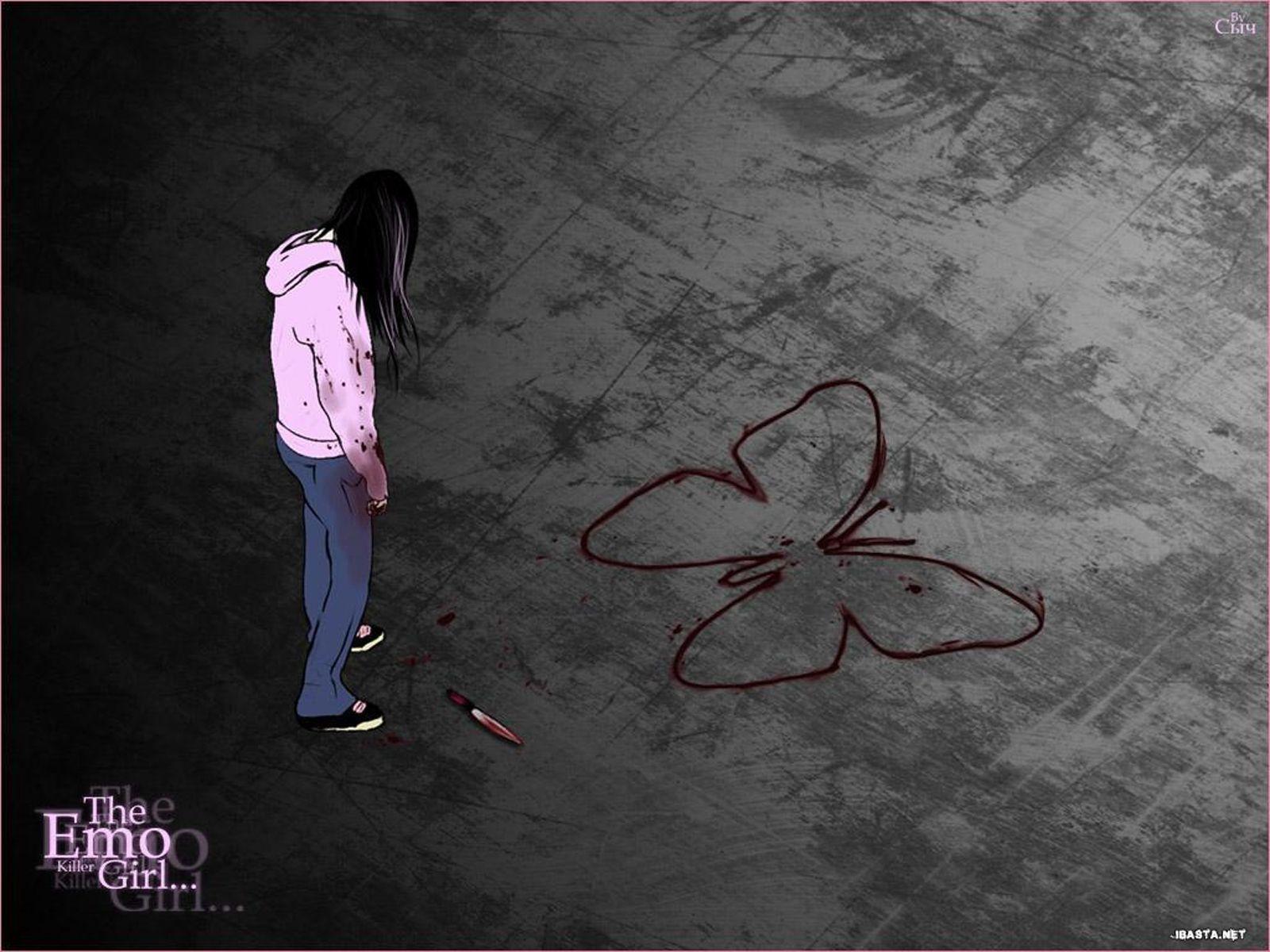 Emo girl wallpaper and image, picture, photo