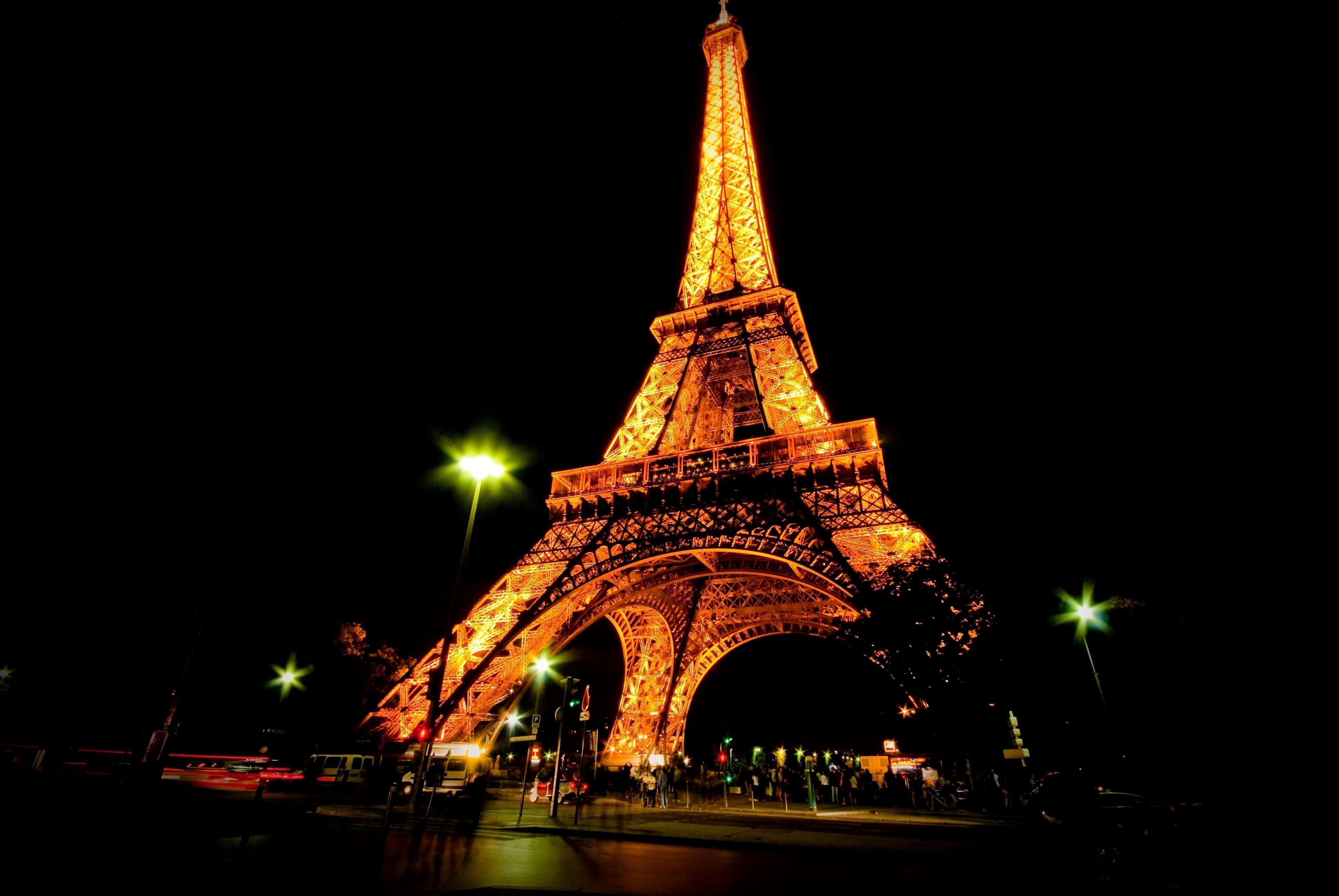 Eiffel Tower Night View