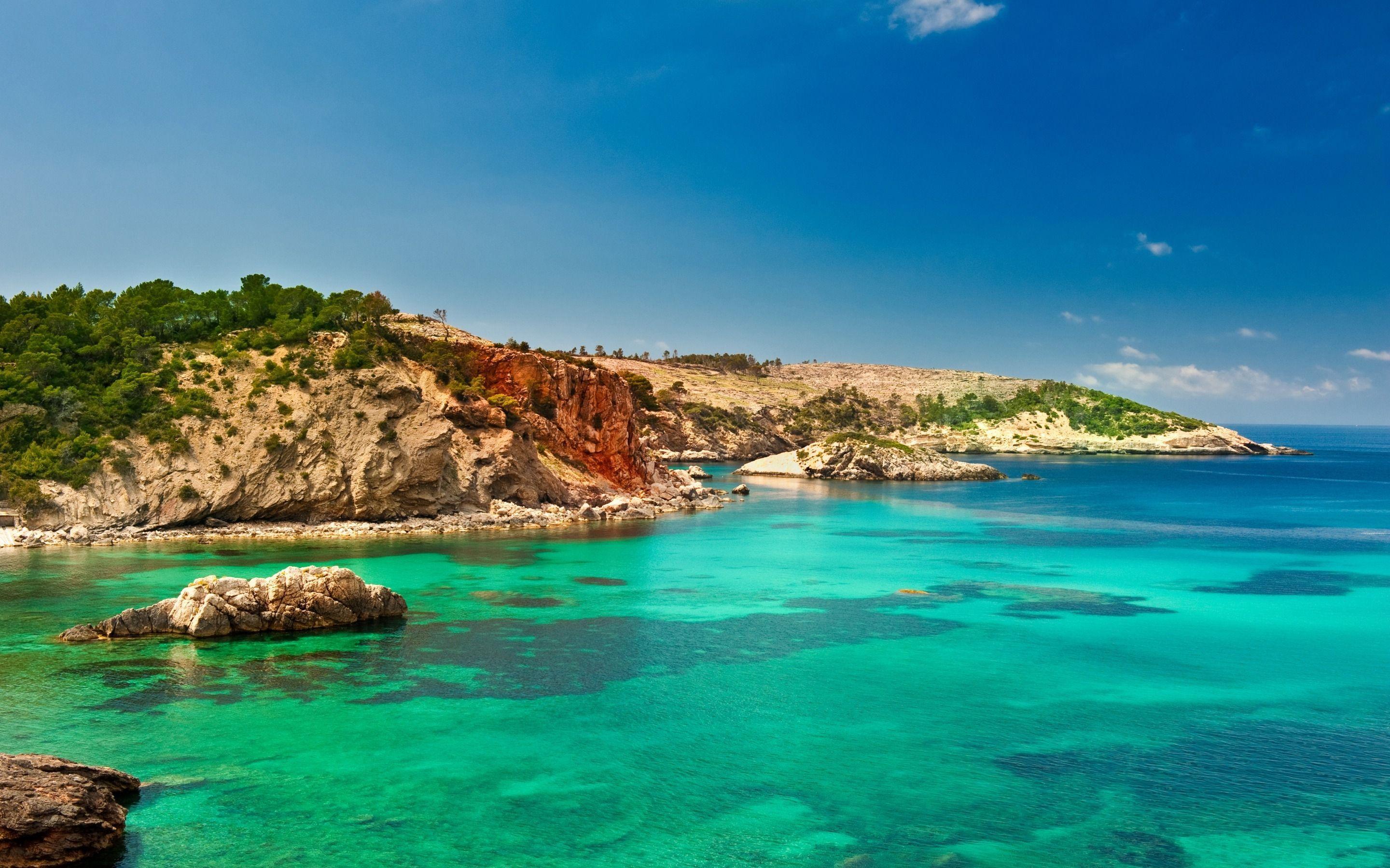 Ibiza Island x 1800 Retina Display wallpaper