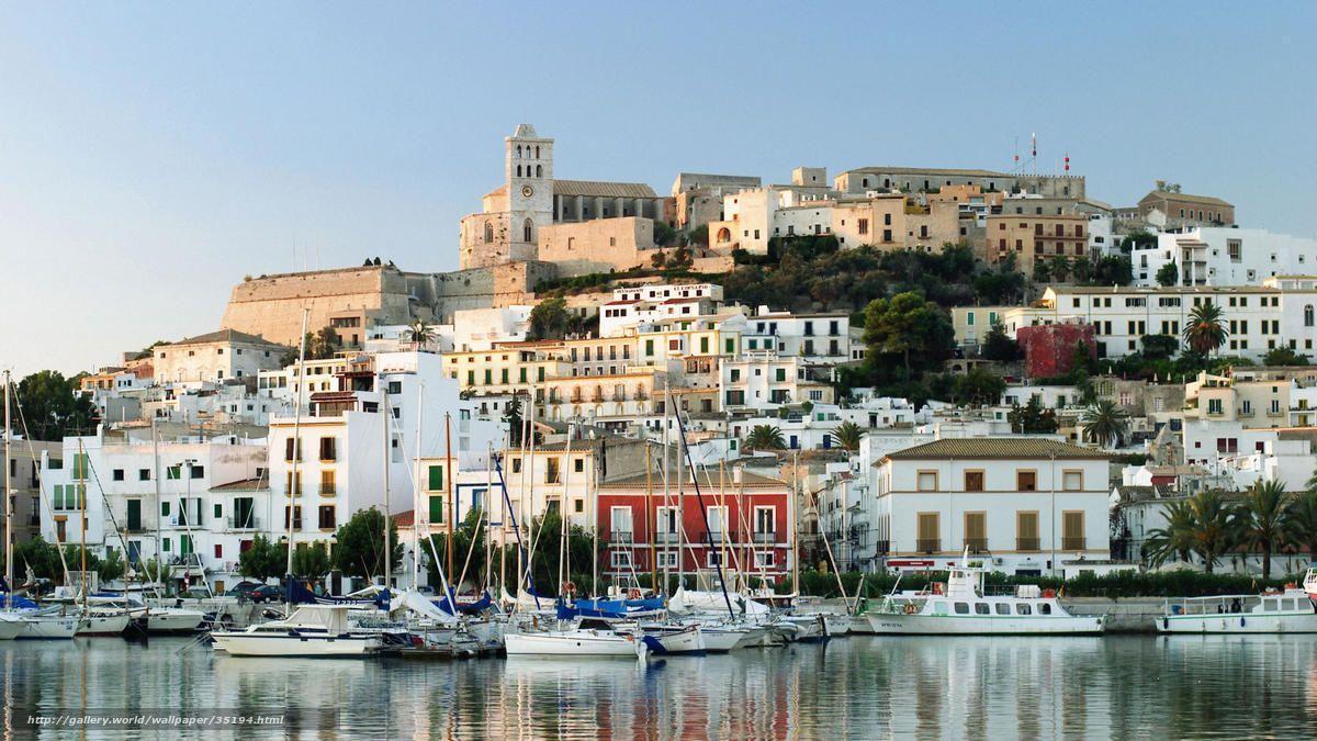 Download wallpaper Ibiza, Island, испания free desktop wallpaper