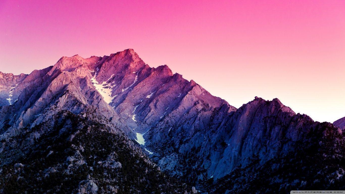 Group of Mountains Wallpaper HD