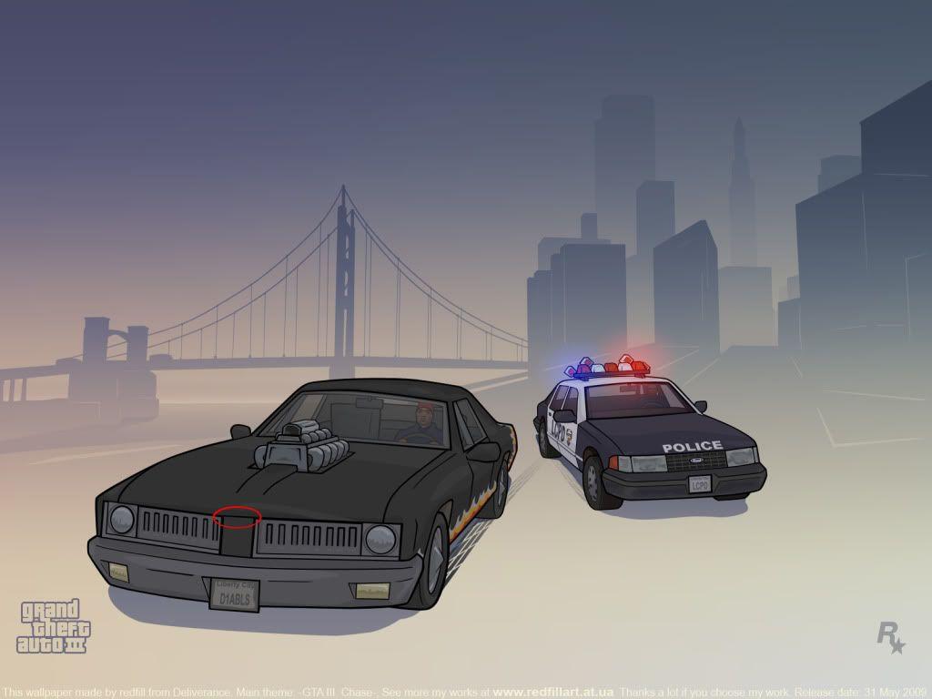 Grand Theft Auto III Artworks, Wallpaper and Posters