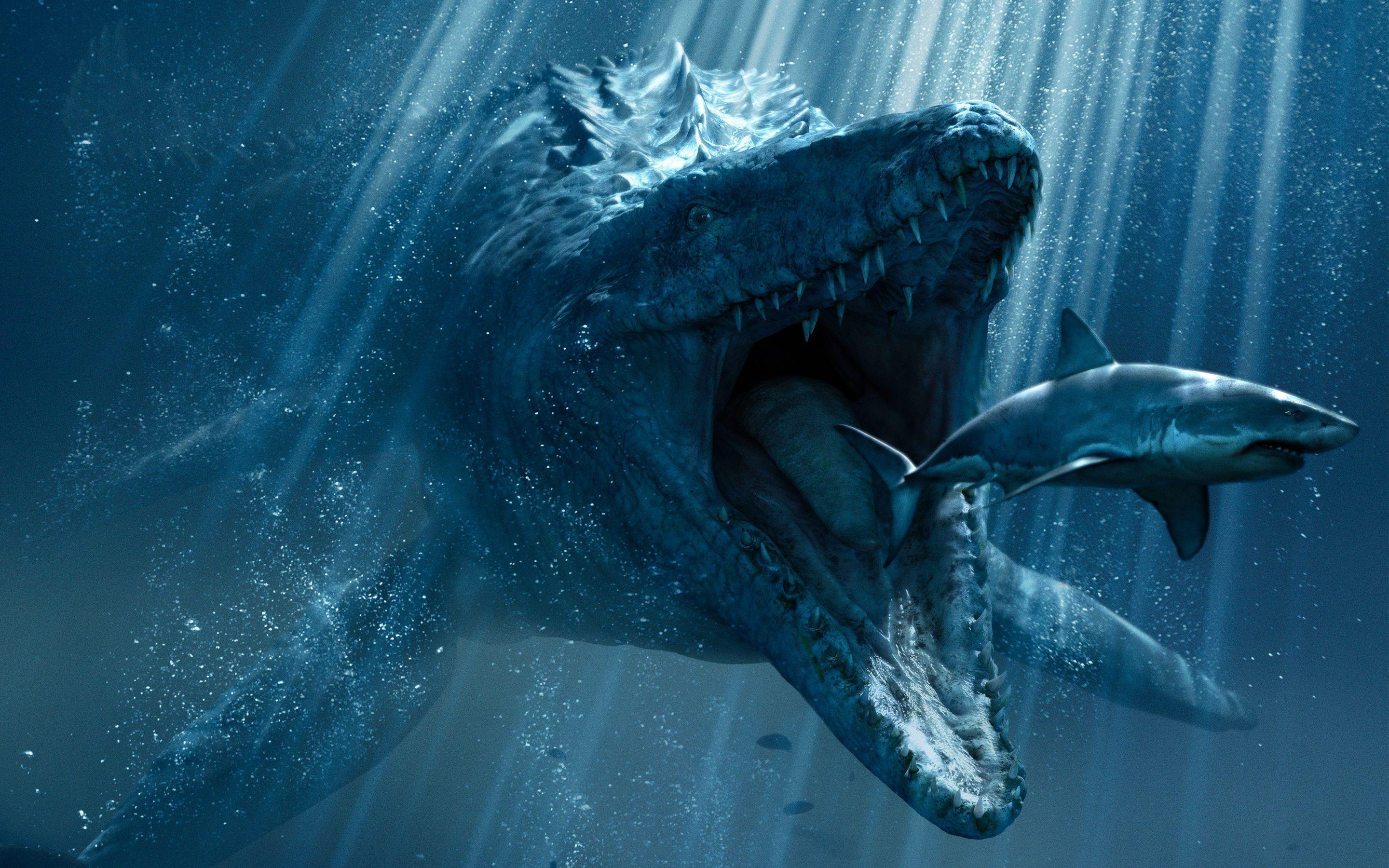 Jurassic World Underwater Wallpaper