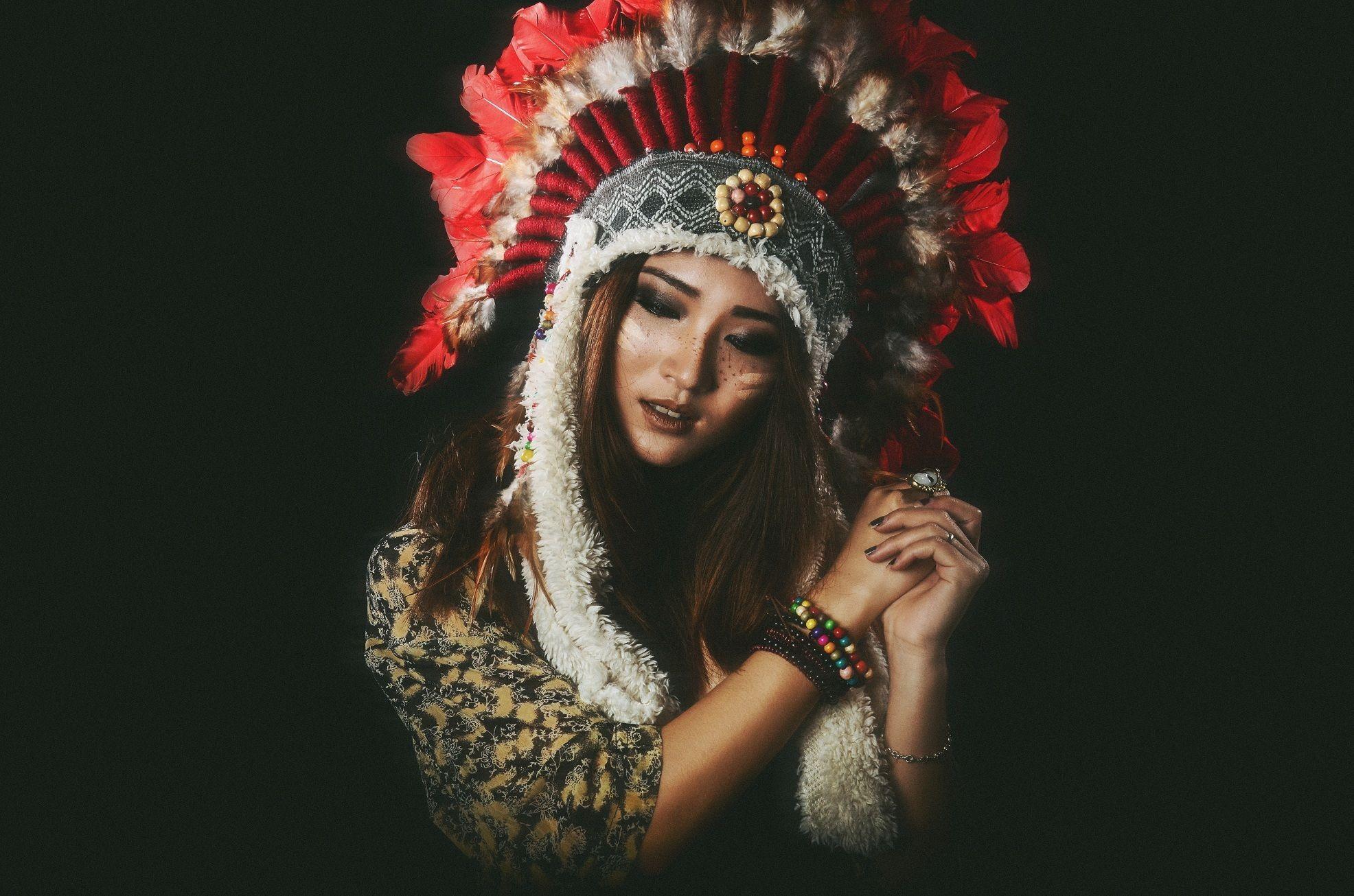 Native American Woman Hd Wallpaper Background Black Native American  Pictures Background Image And Wallpaper for Free Download