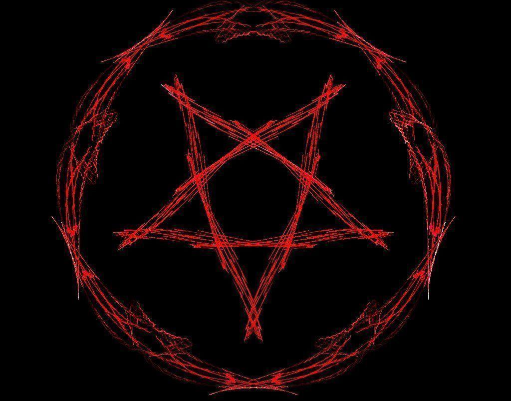 Inverted Pentagram Wallpaper